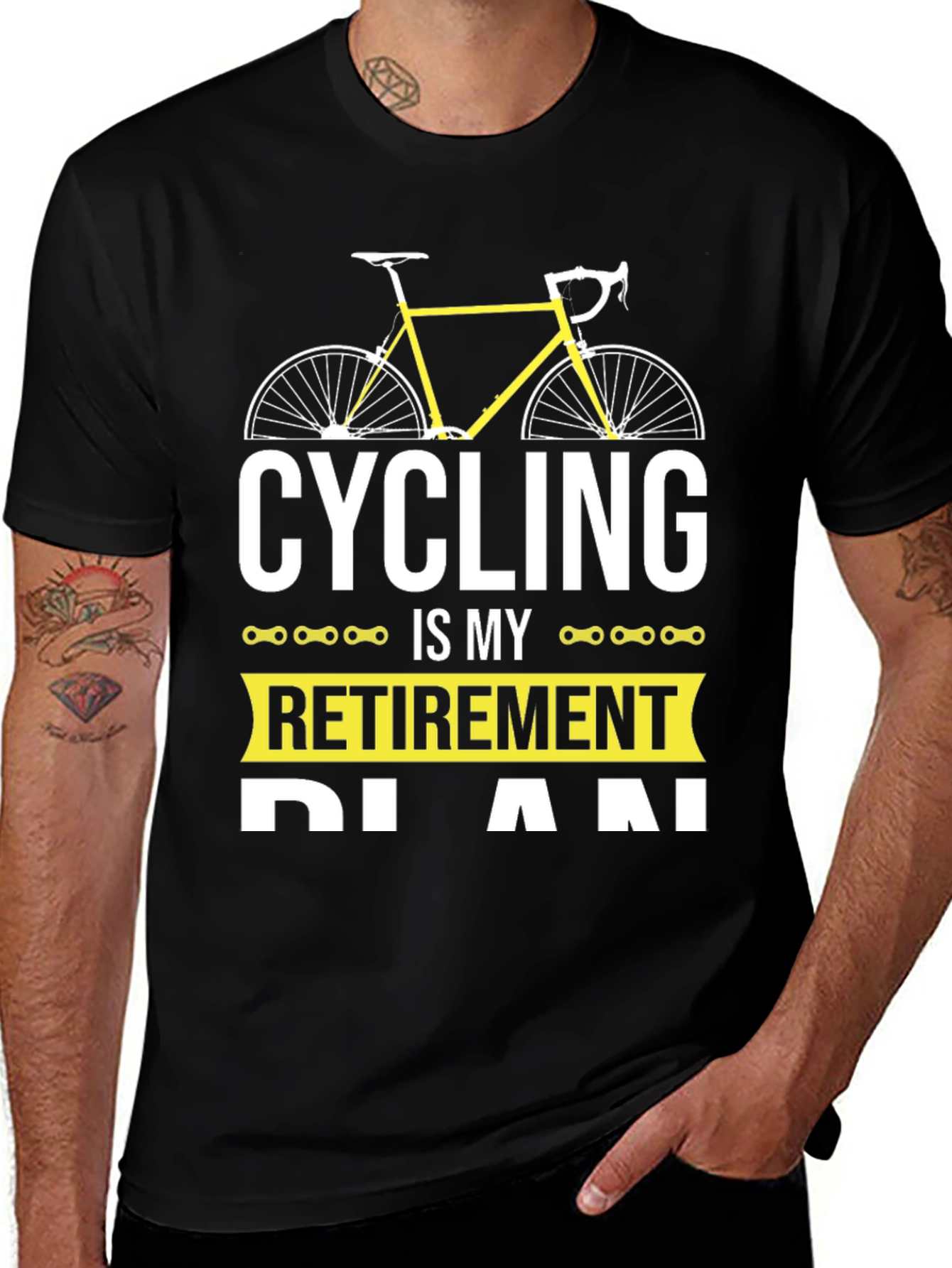 Cycling Retirement Plan T-Shirt