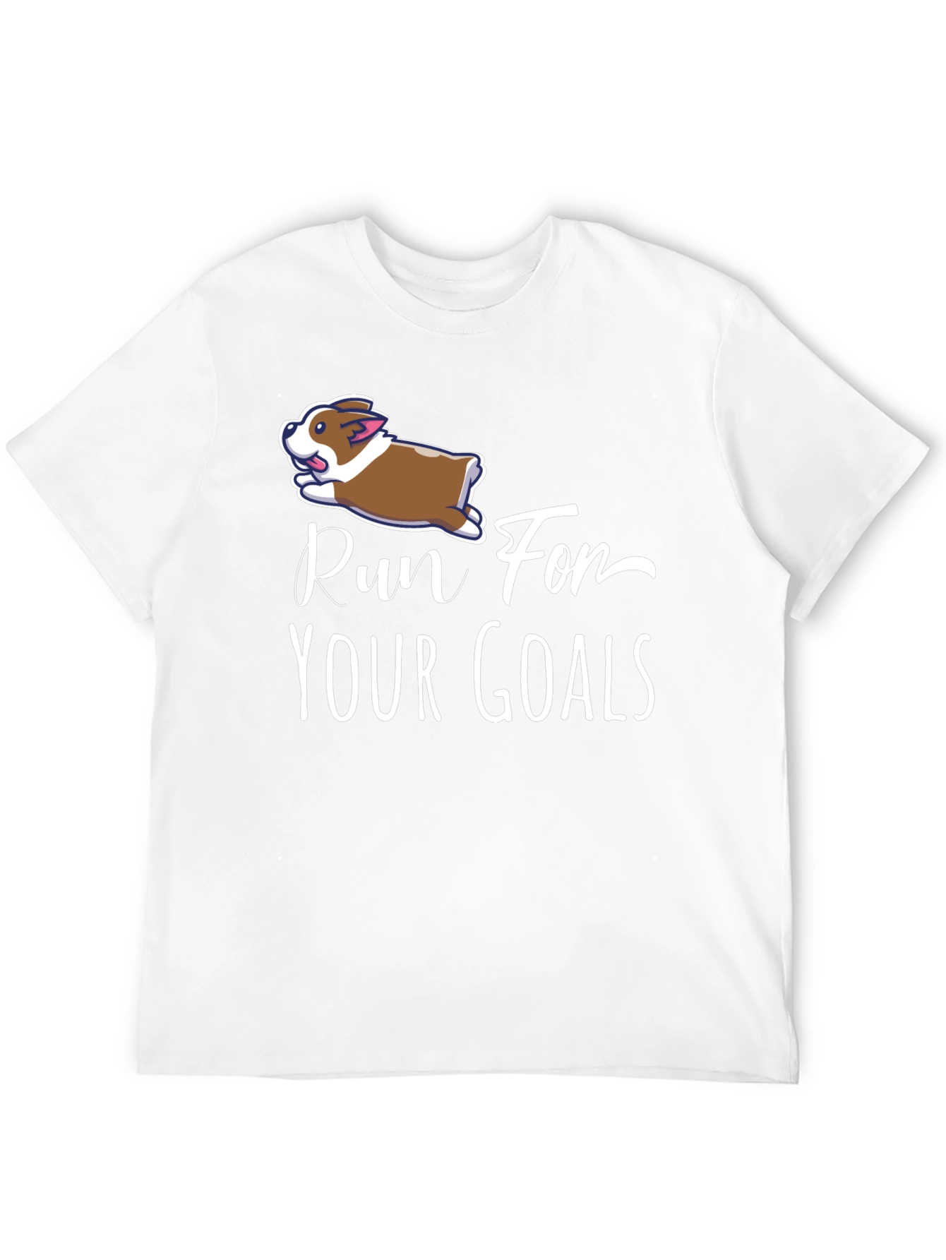 Run For Your Goals Graphic T-Shirt