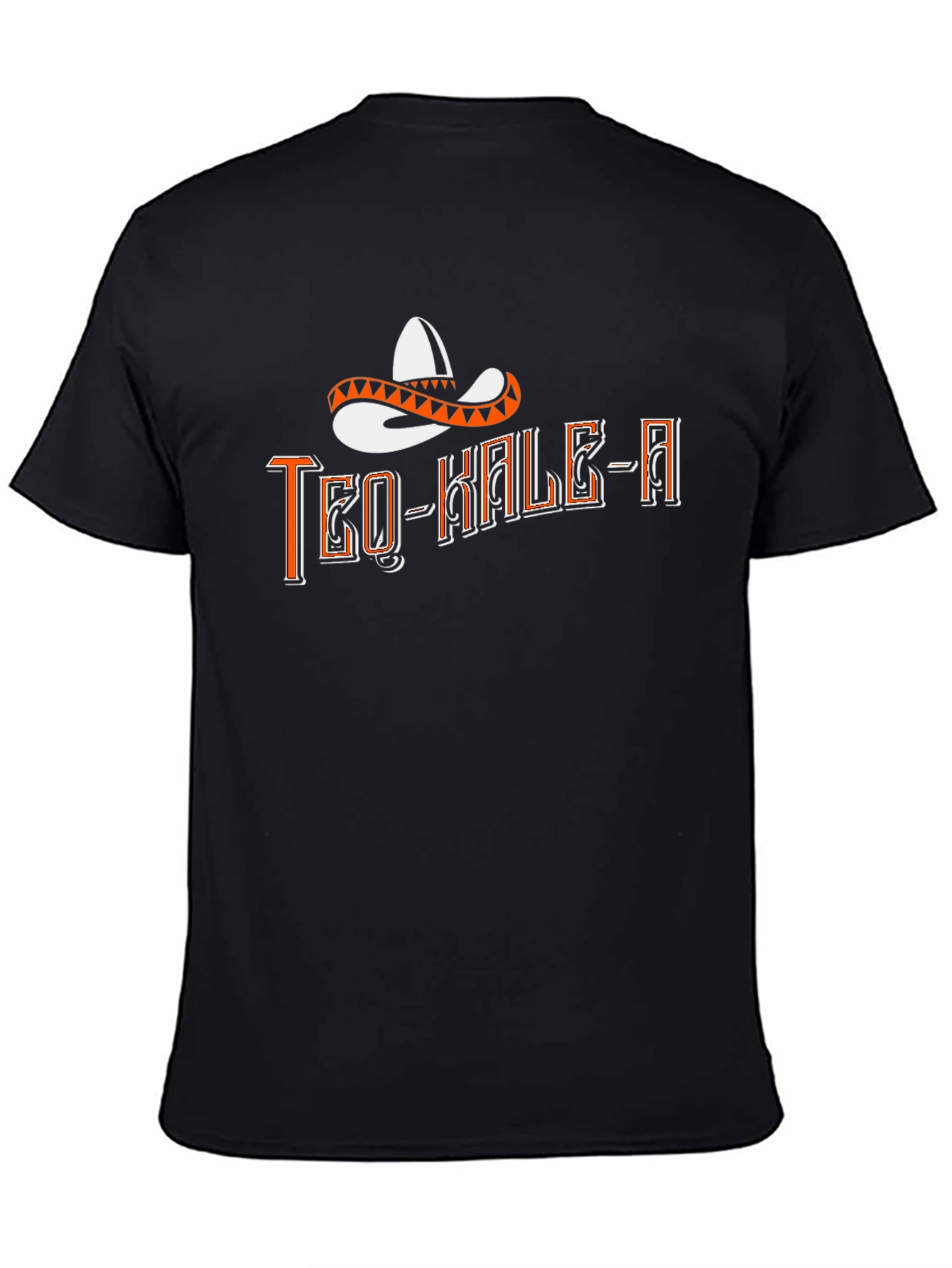 Teo-Kale-A Sombrero Graphic Tee - Black