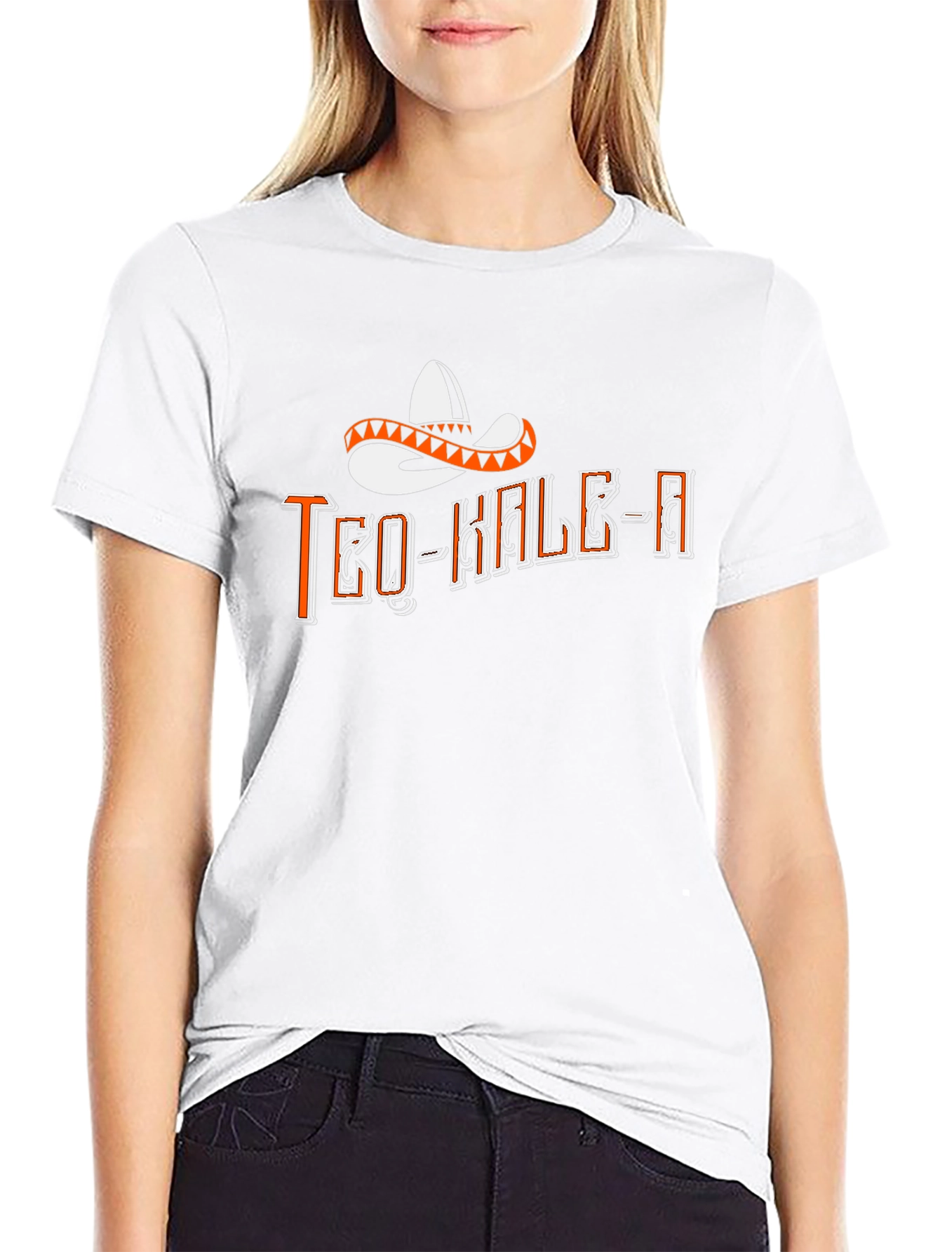Teo-Kale-A Sombrero Graphic Tee - Black