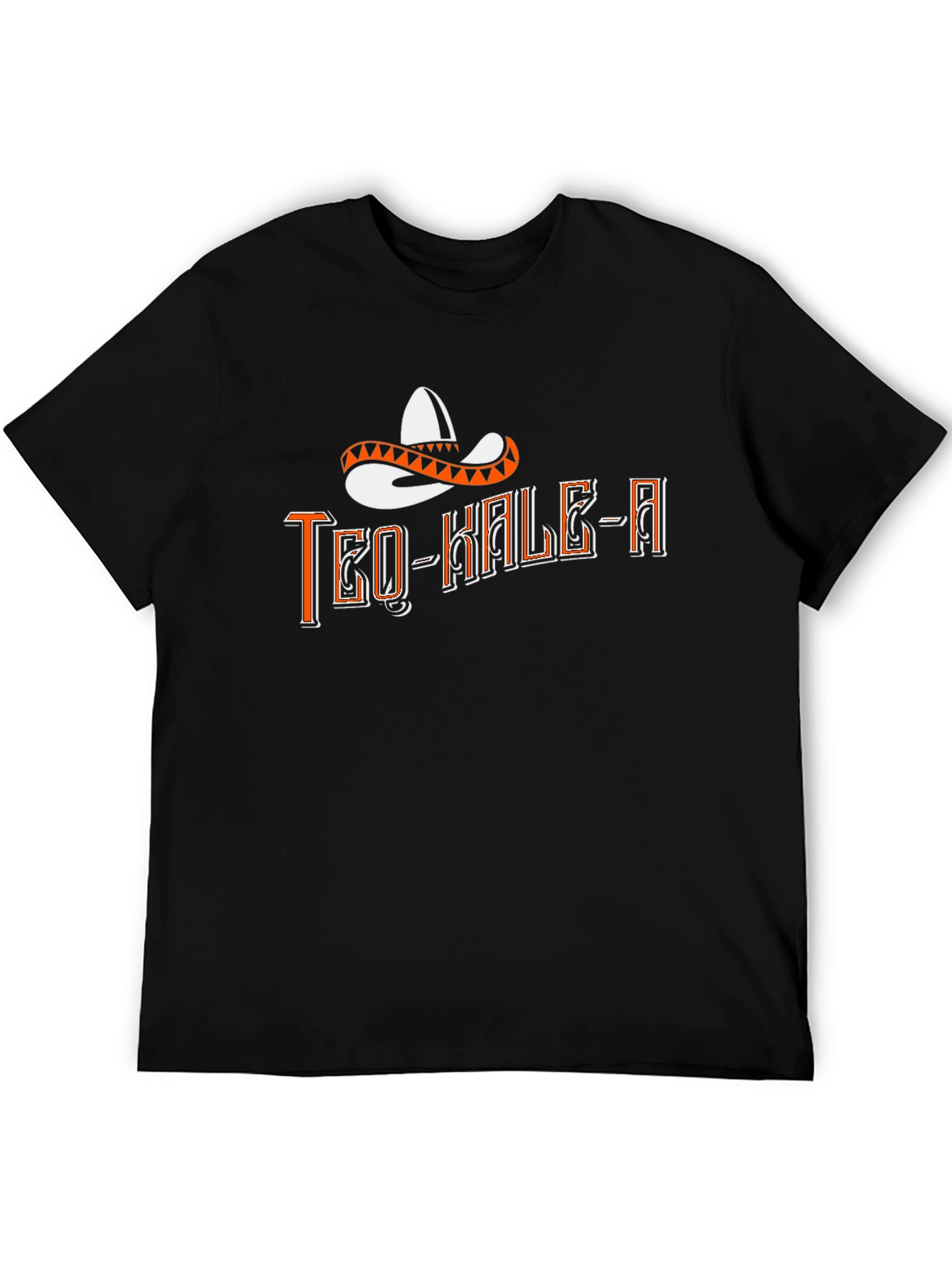 Teo-Kale-A Sombrero Graphic Tee - Black