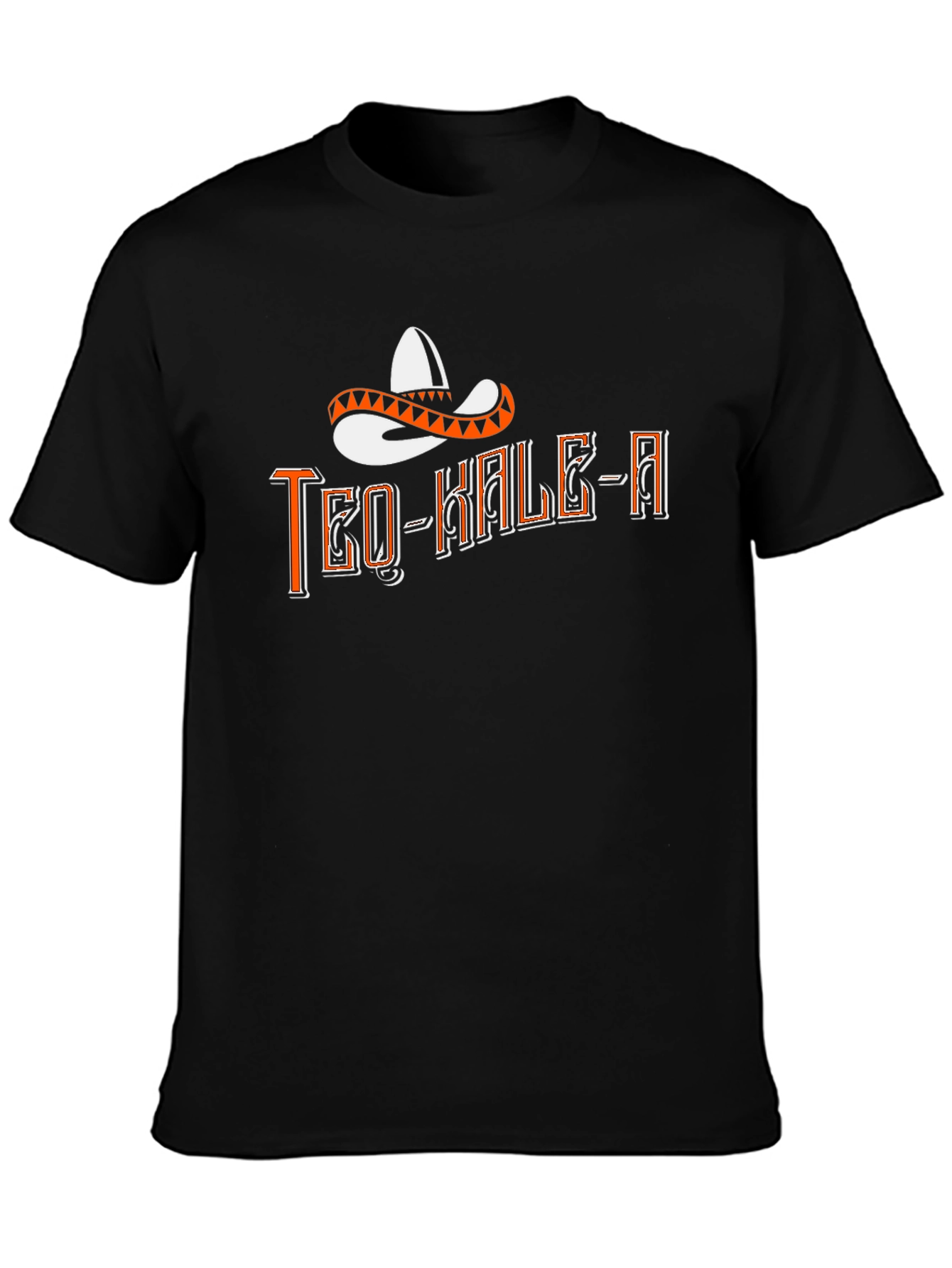 Teo-Kale-A Sombrero Graphic Tee - Black