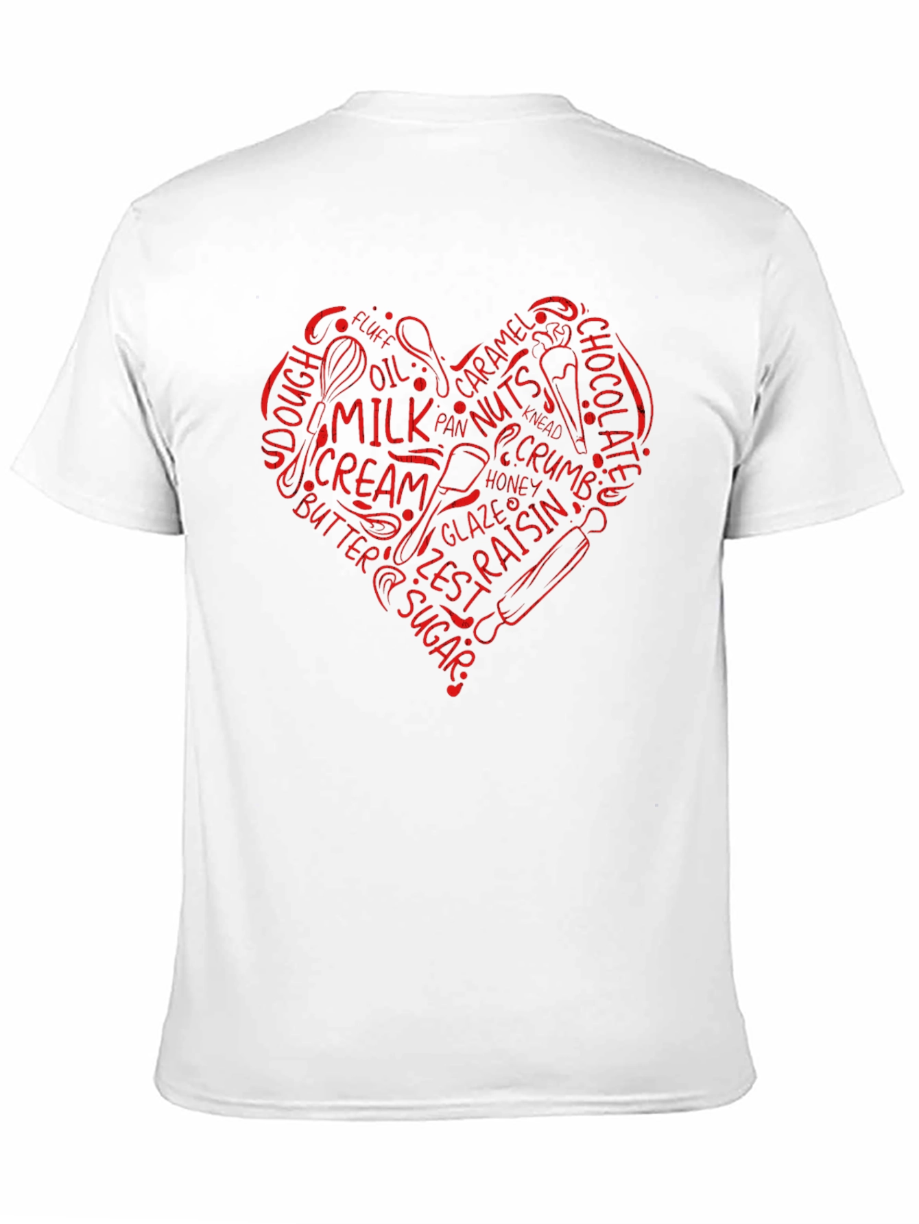 Baking Lovers Heart T-Shirt