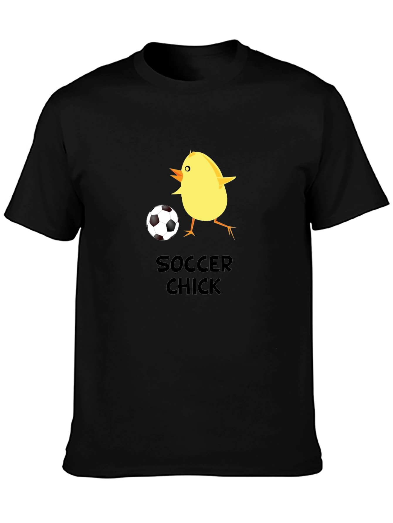 Soccer Chick Graphic T-Shirt