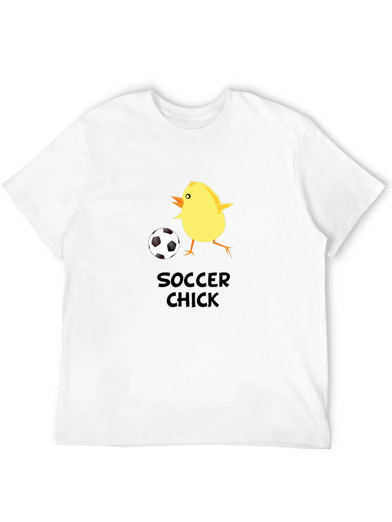 Soccer Chick Graphic T-Shirt