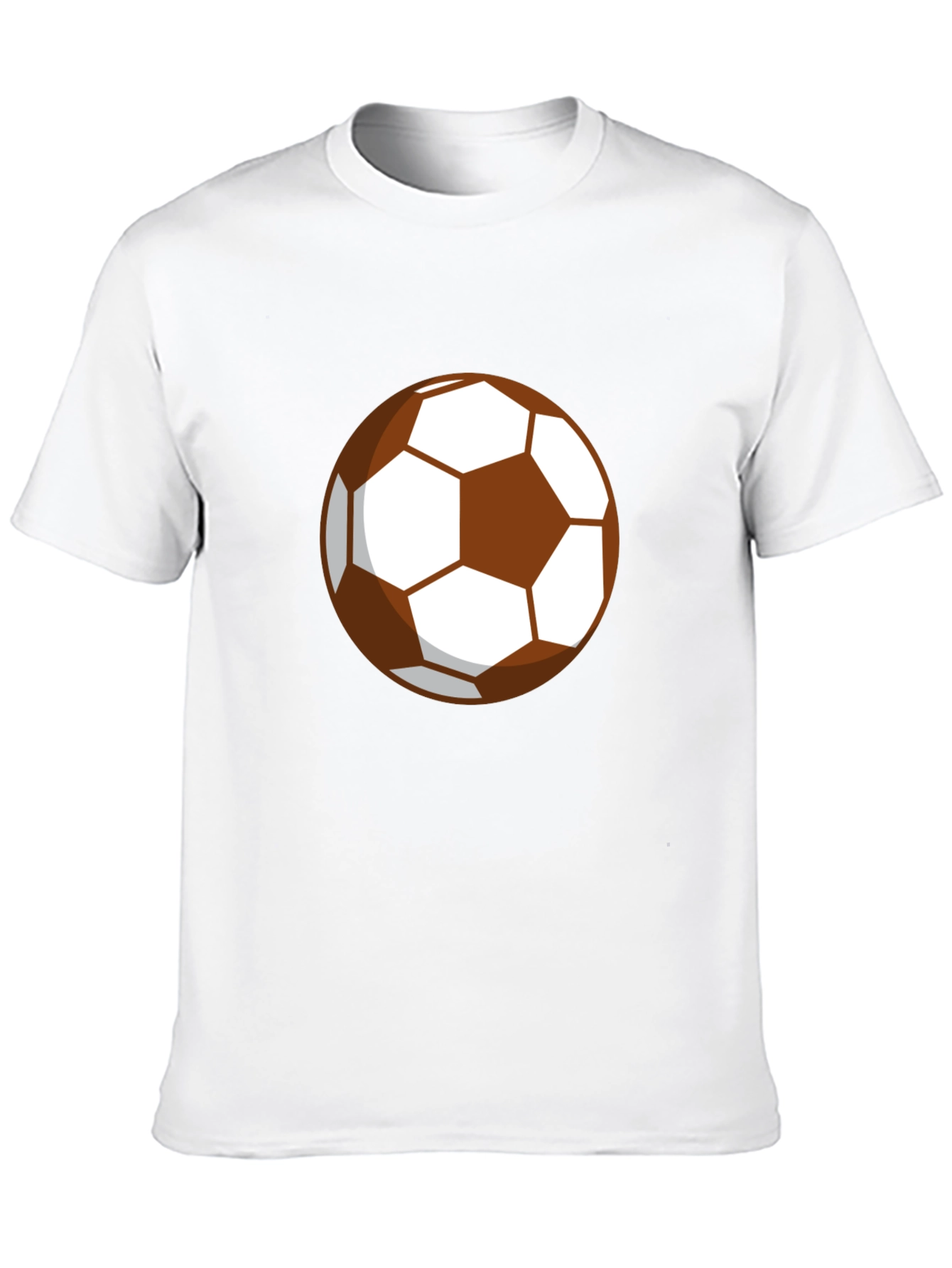 Soccer Ball Graphic Tee - Casual Style