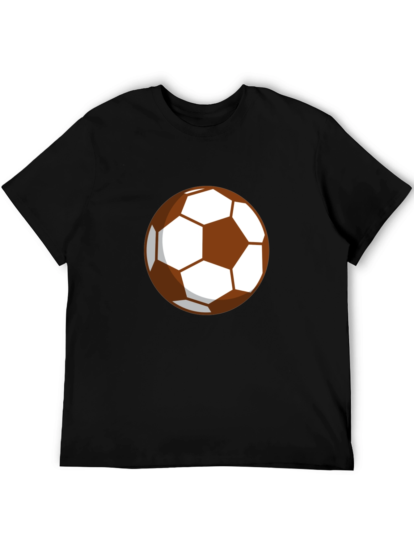 Soccer Ball Graphic Tee - Casual Style