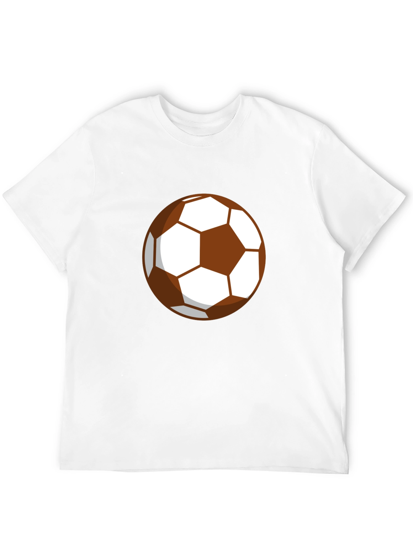 Soccer Ball Graphic Tee - Casual Style