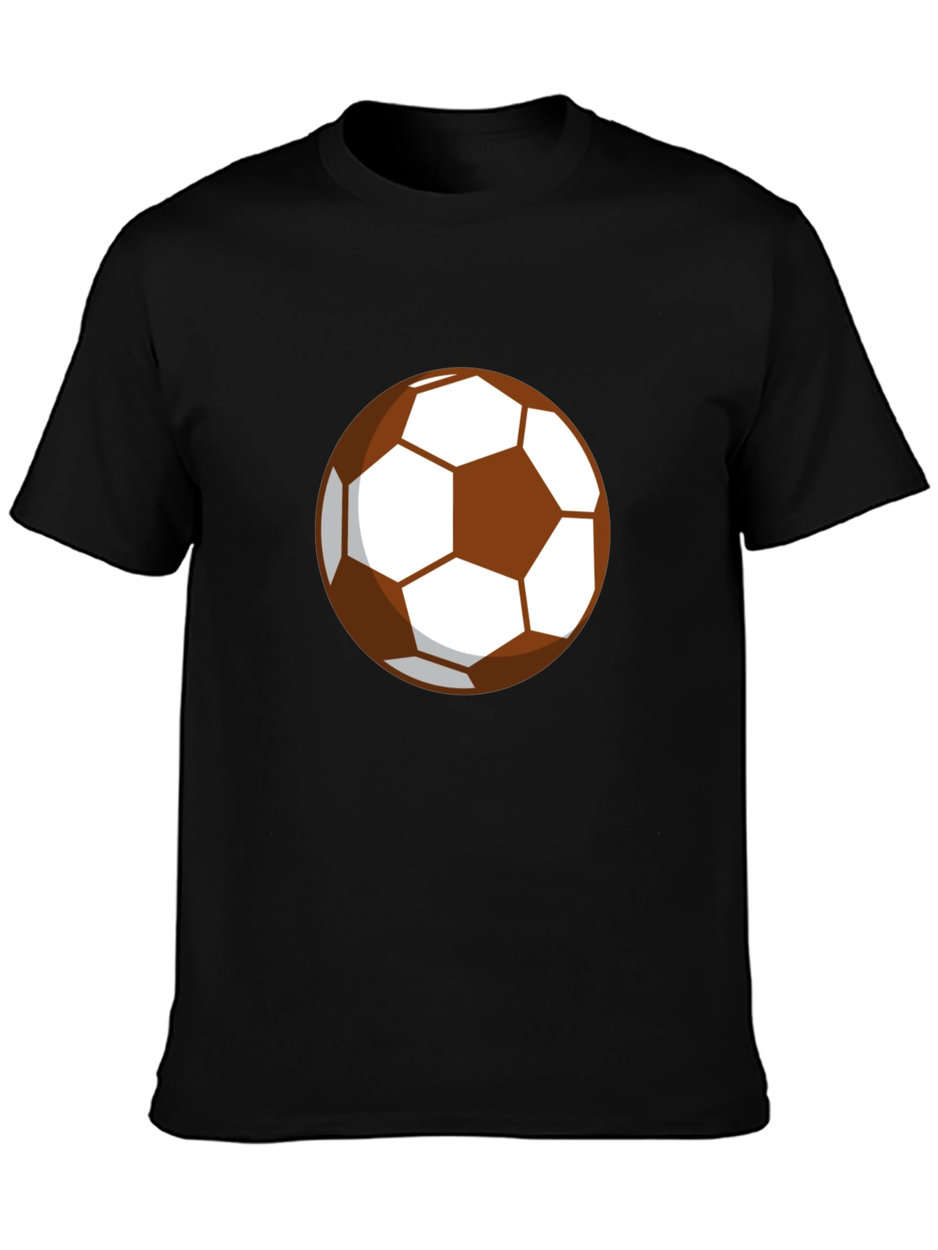 Soccer Ball Graphic Tee - Casual Style