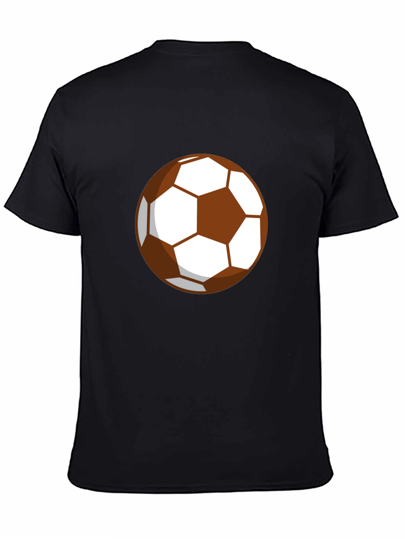 Soccer Ball Graphic Tee - Casual Style