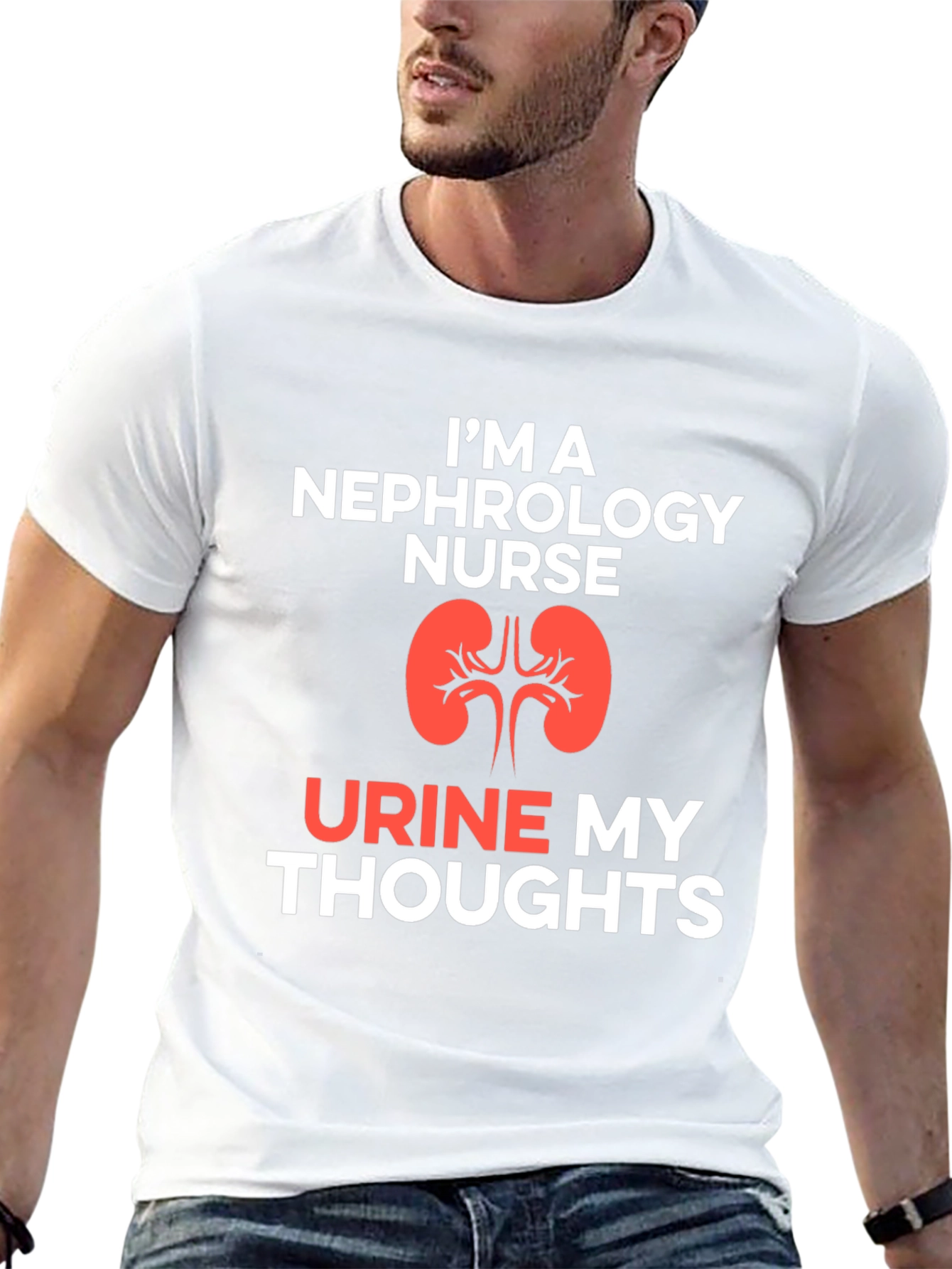 Nephrology Nurse T-Shirt - Urine My Thoughts
