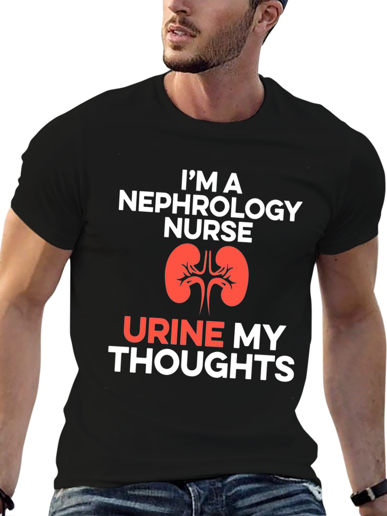 Nephrology Nurse T-Shirt - Urine My Thoughts