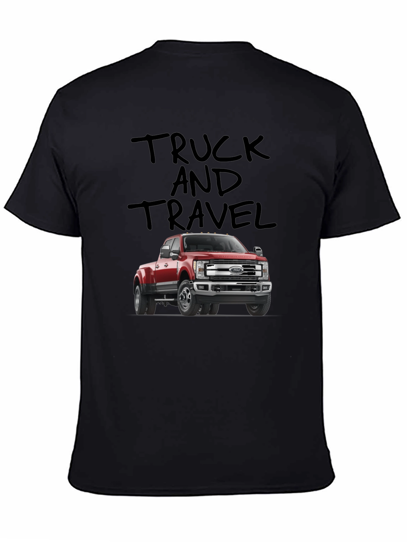 Truck and Travel Graphic T-Shirt