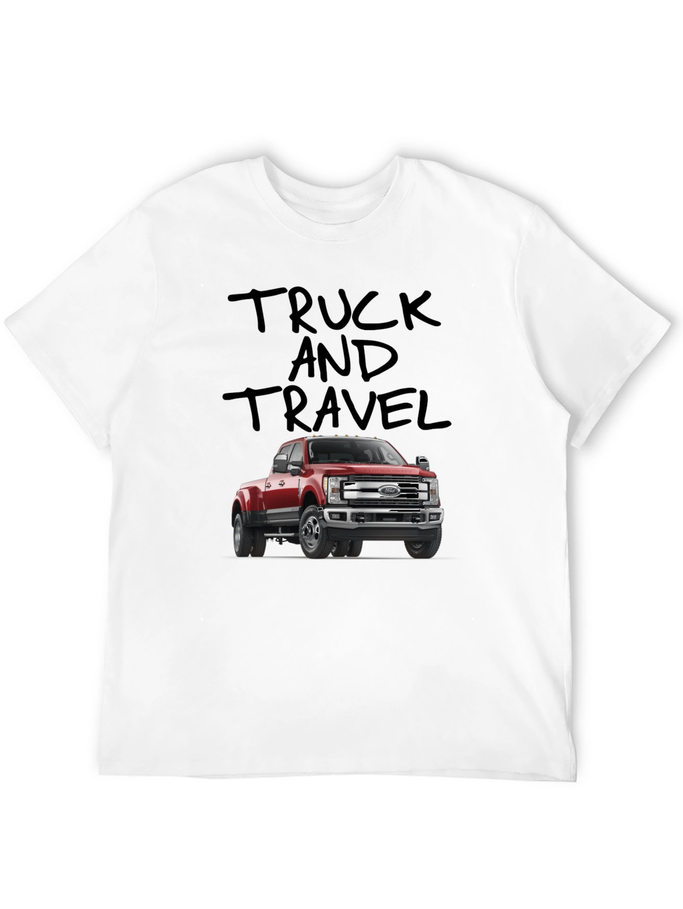 Truck and Travel Graphic T-Shirt