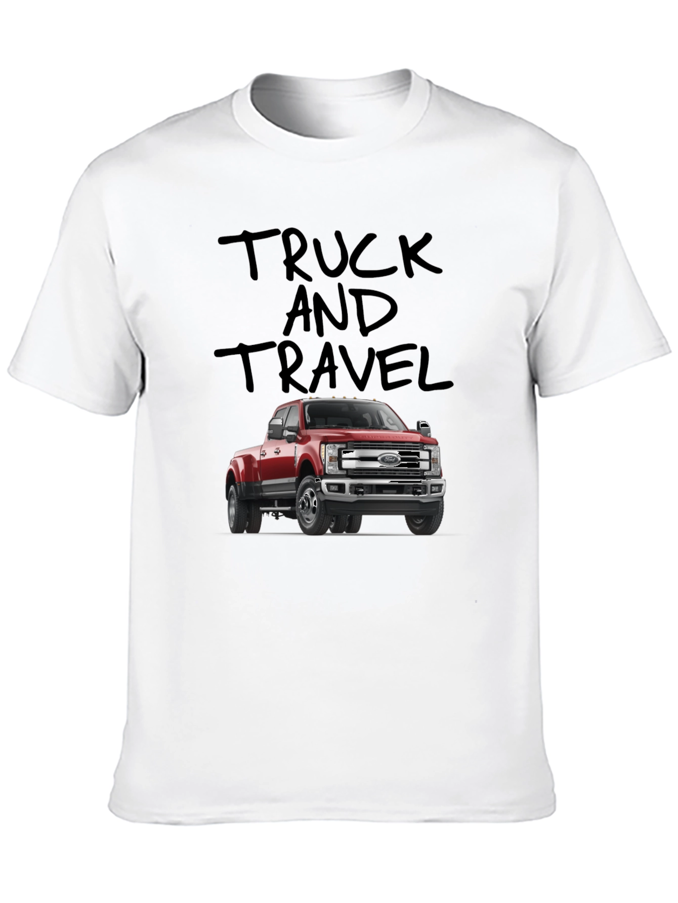Truck and Travel Graphic T-Shirt