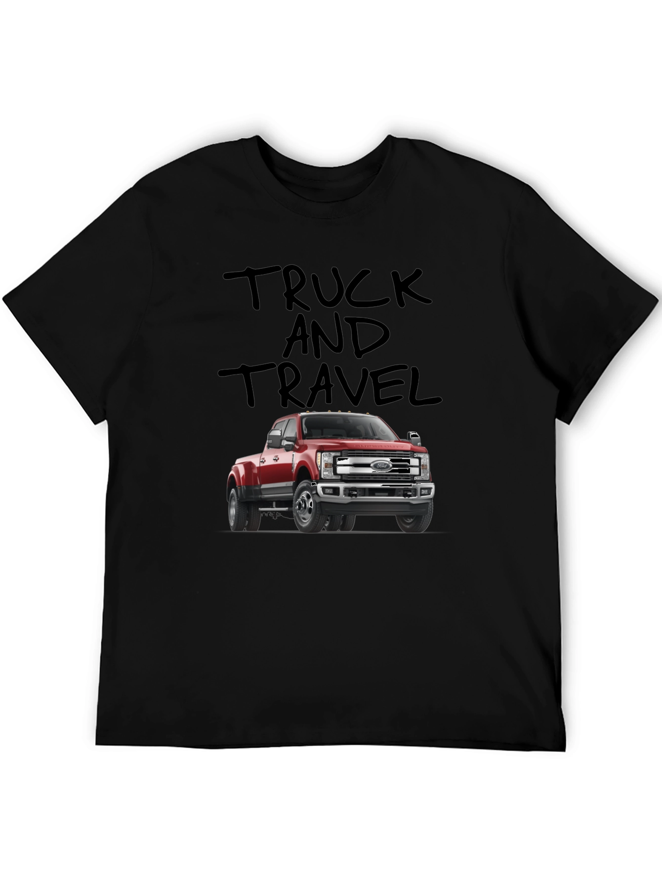 Truck and Travel Graphic T-Shirt