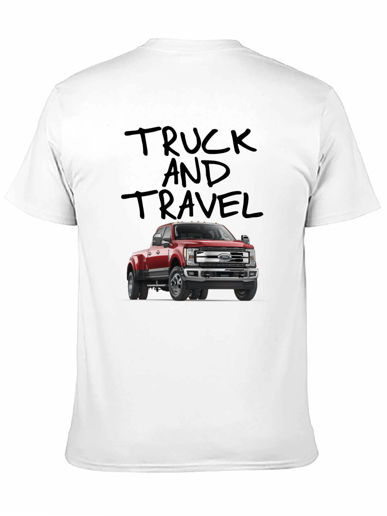 Truck and Travel Graphic T-Shirt