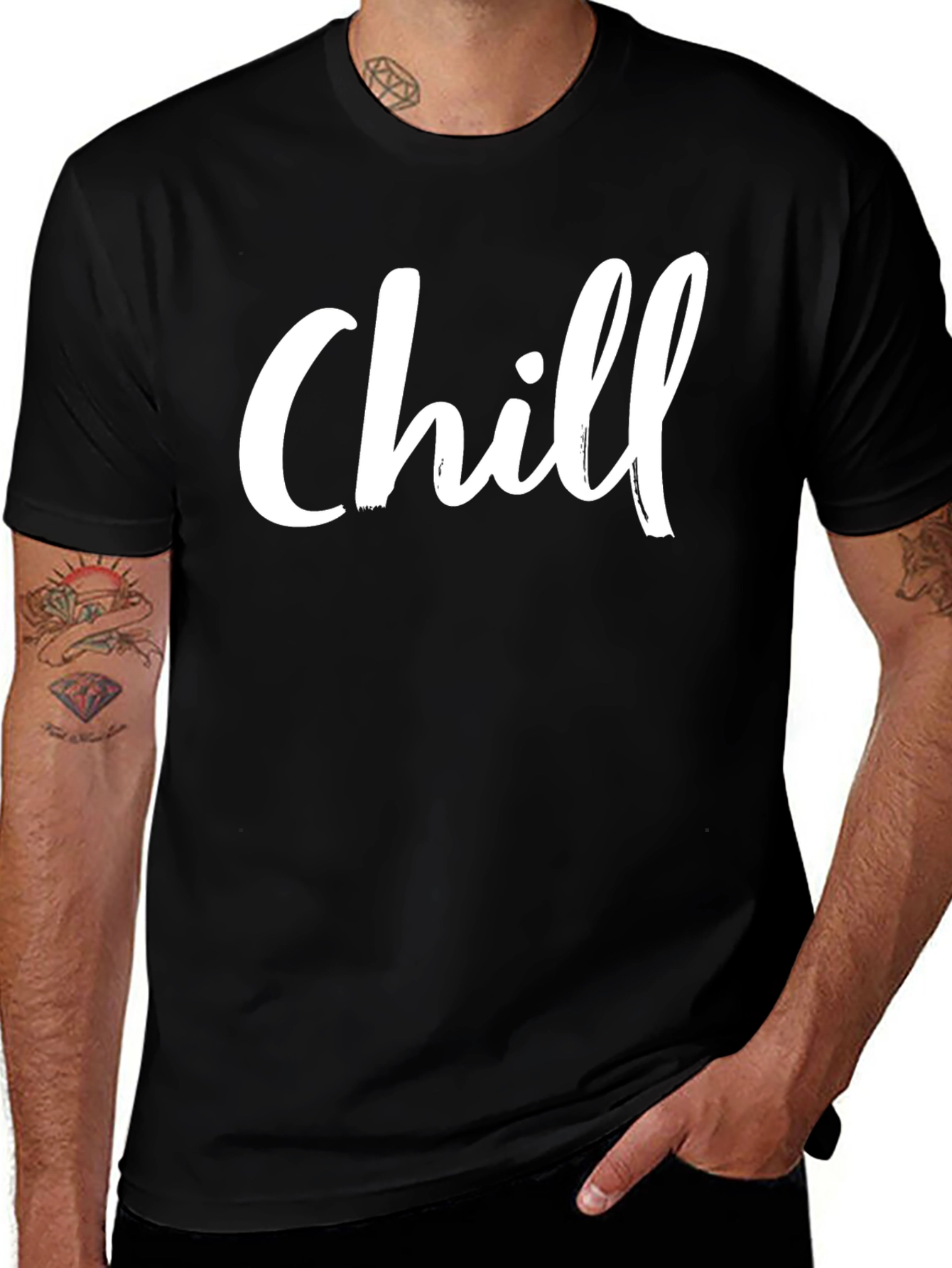 Chill Graphic Tee - Relaxed Style
