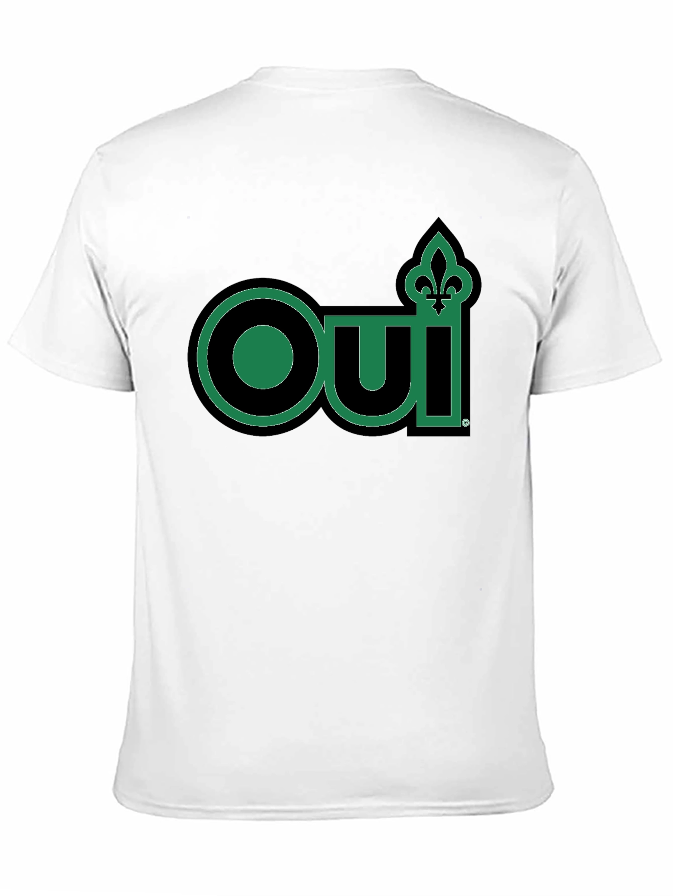 Oui Fleur-de-lis T-Shirt - Black