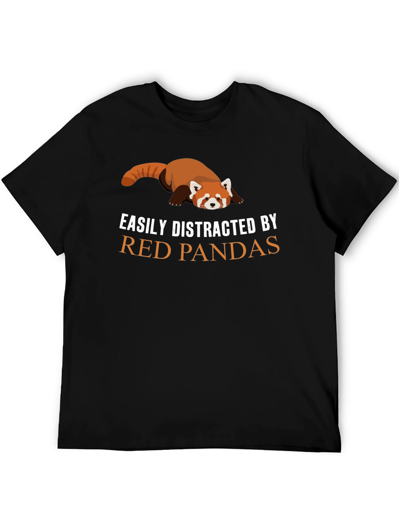 Easily Distracted By Red Pandas T-Shirt