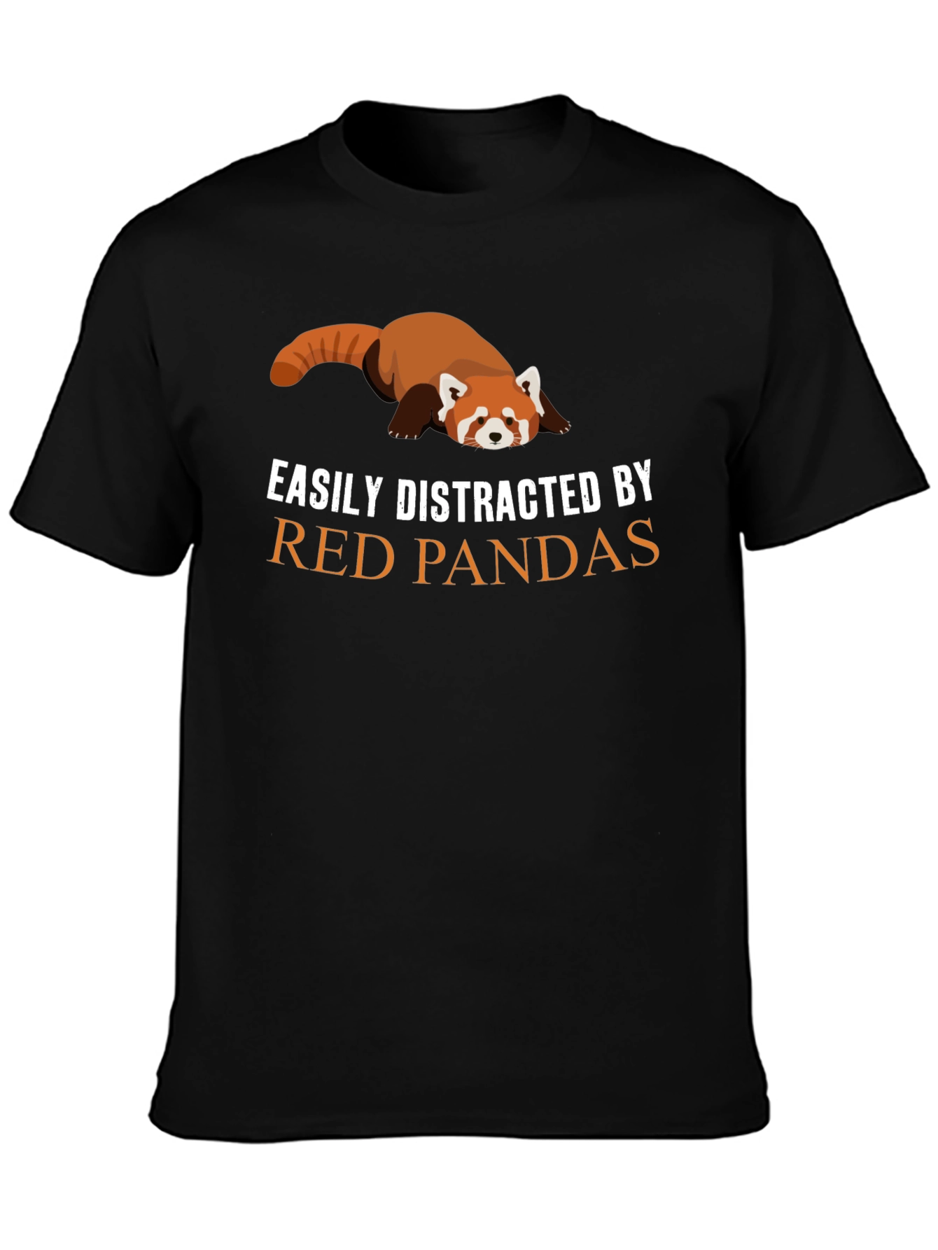 Easily Distracted By Red Pandas T-Shirt
