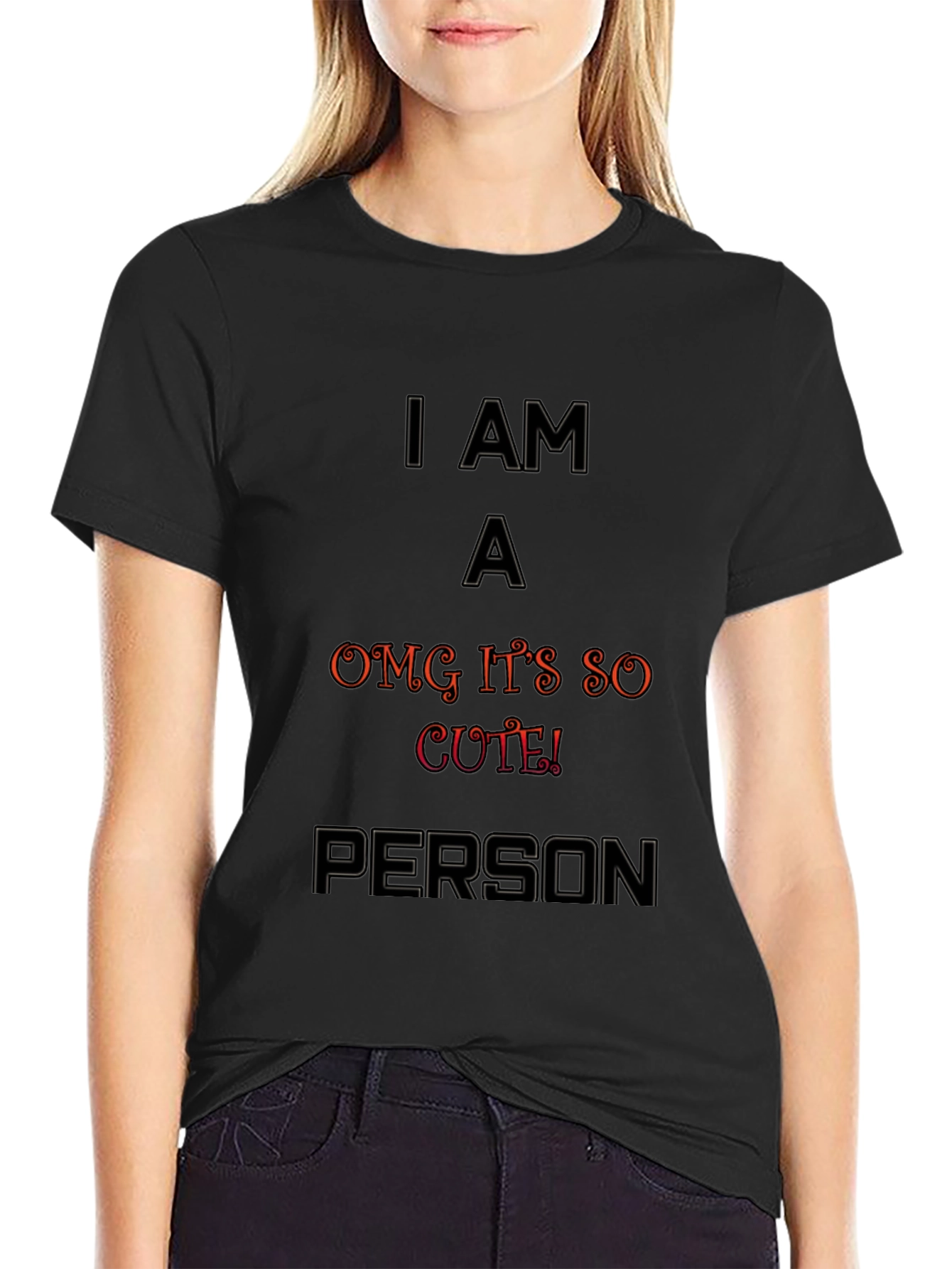 Cute! I Am A Person Graphic Tee