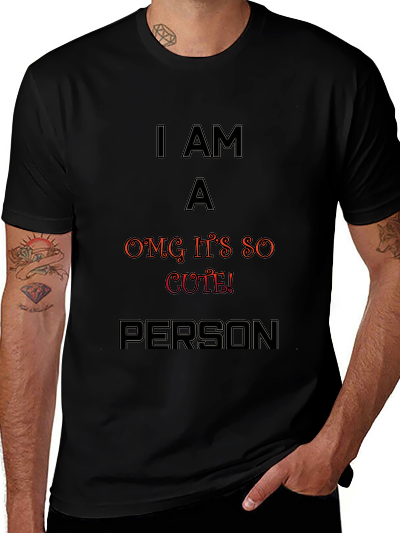 Cute! I Am A Person Graphic Tee