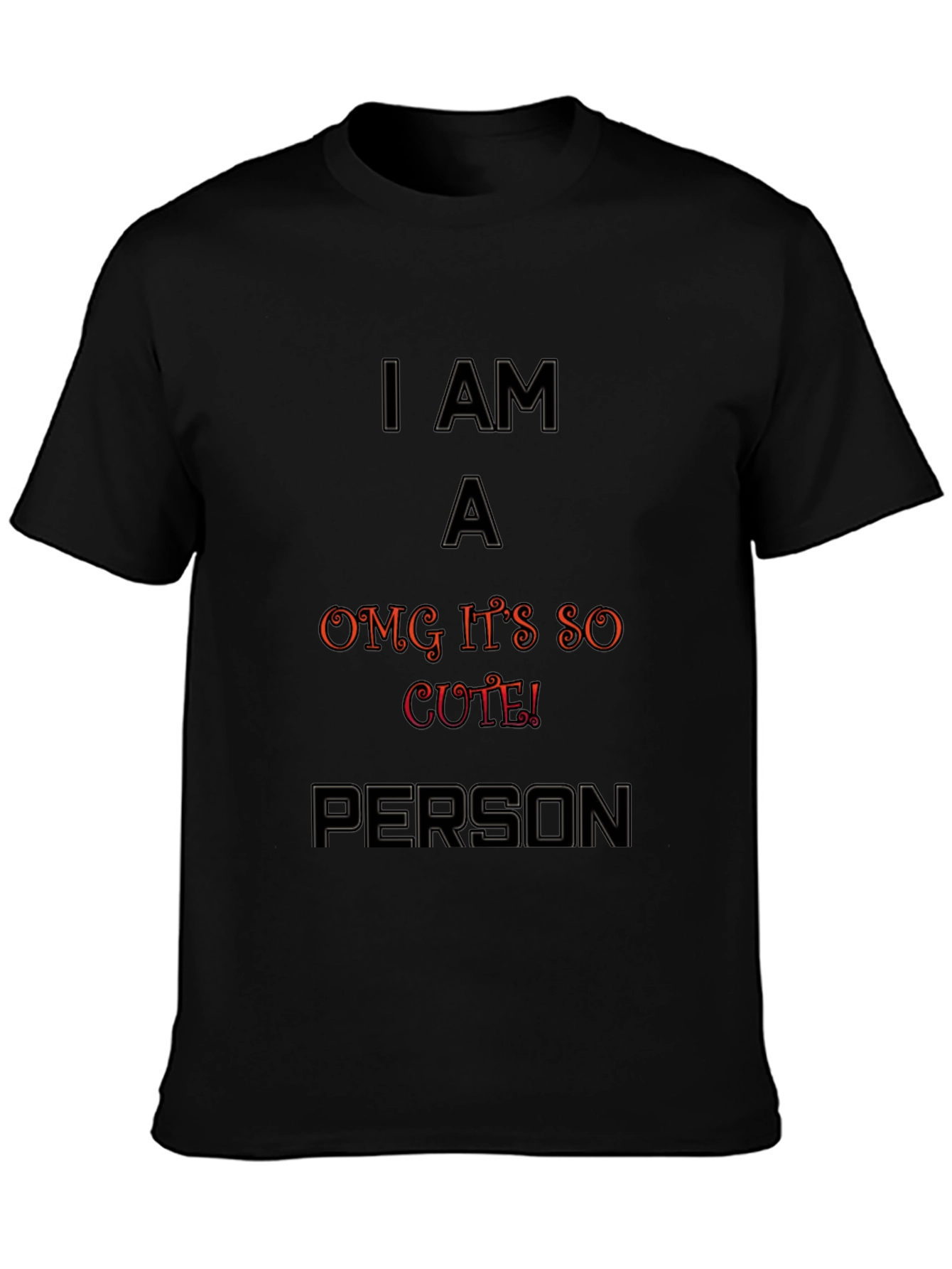 Cute! I Am A Person Graphic Tee
