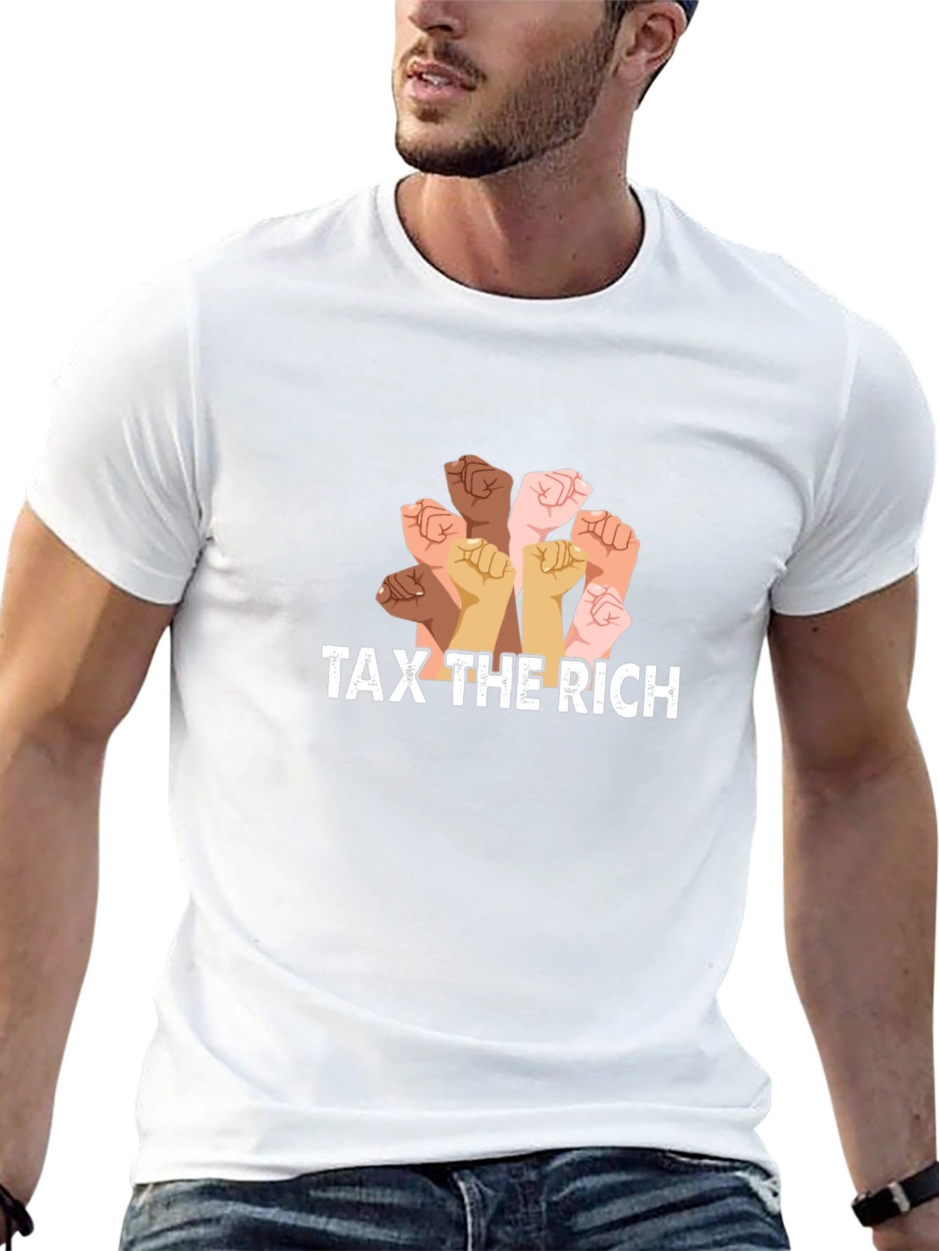 Tax The Rich Fist T-Shirt