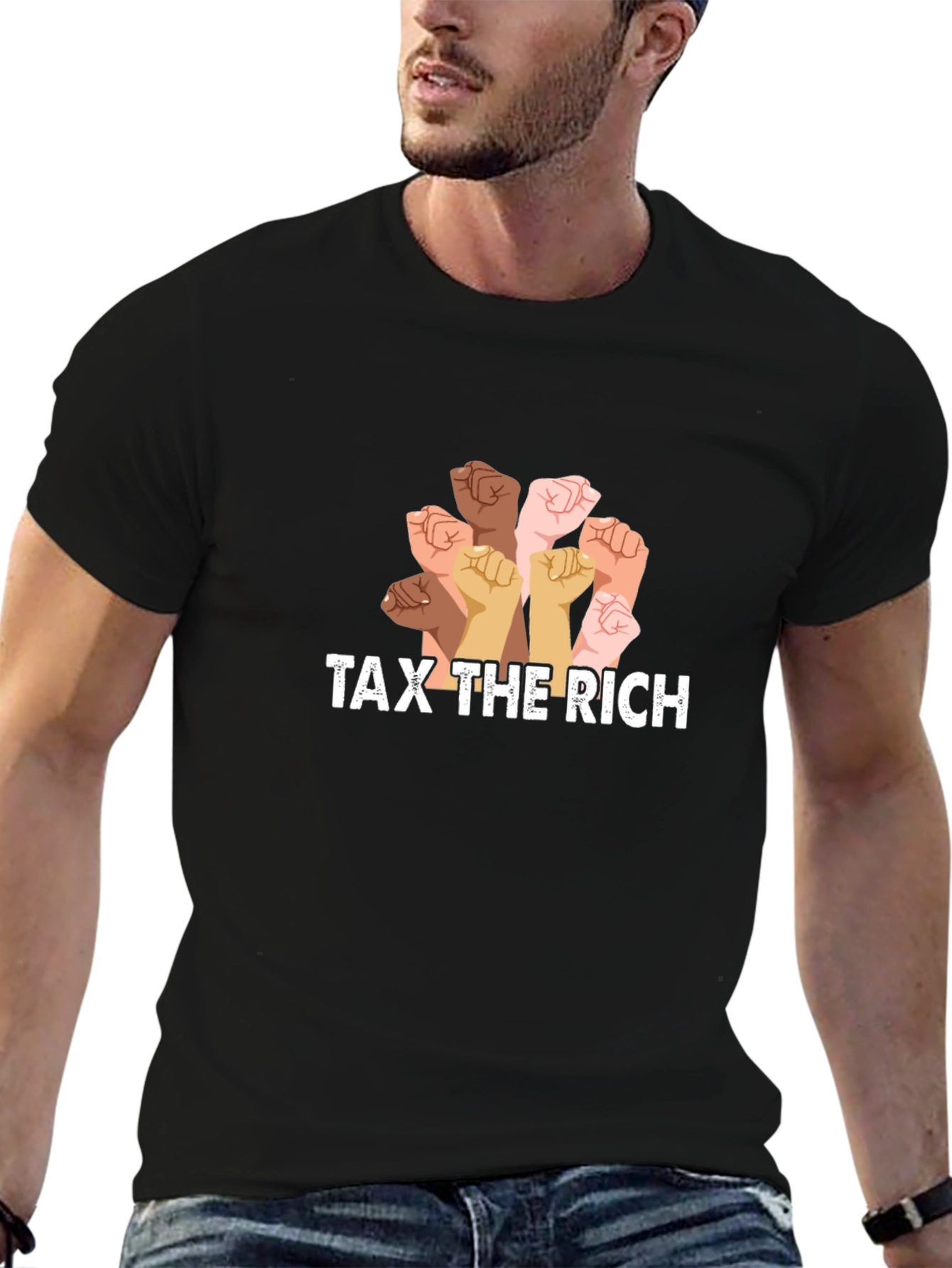 Tax The Rich Fist T-Shirt