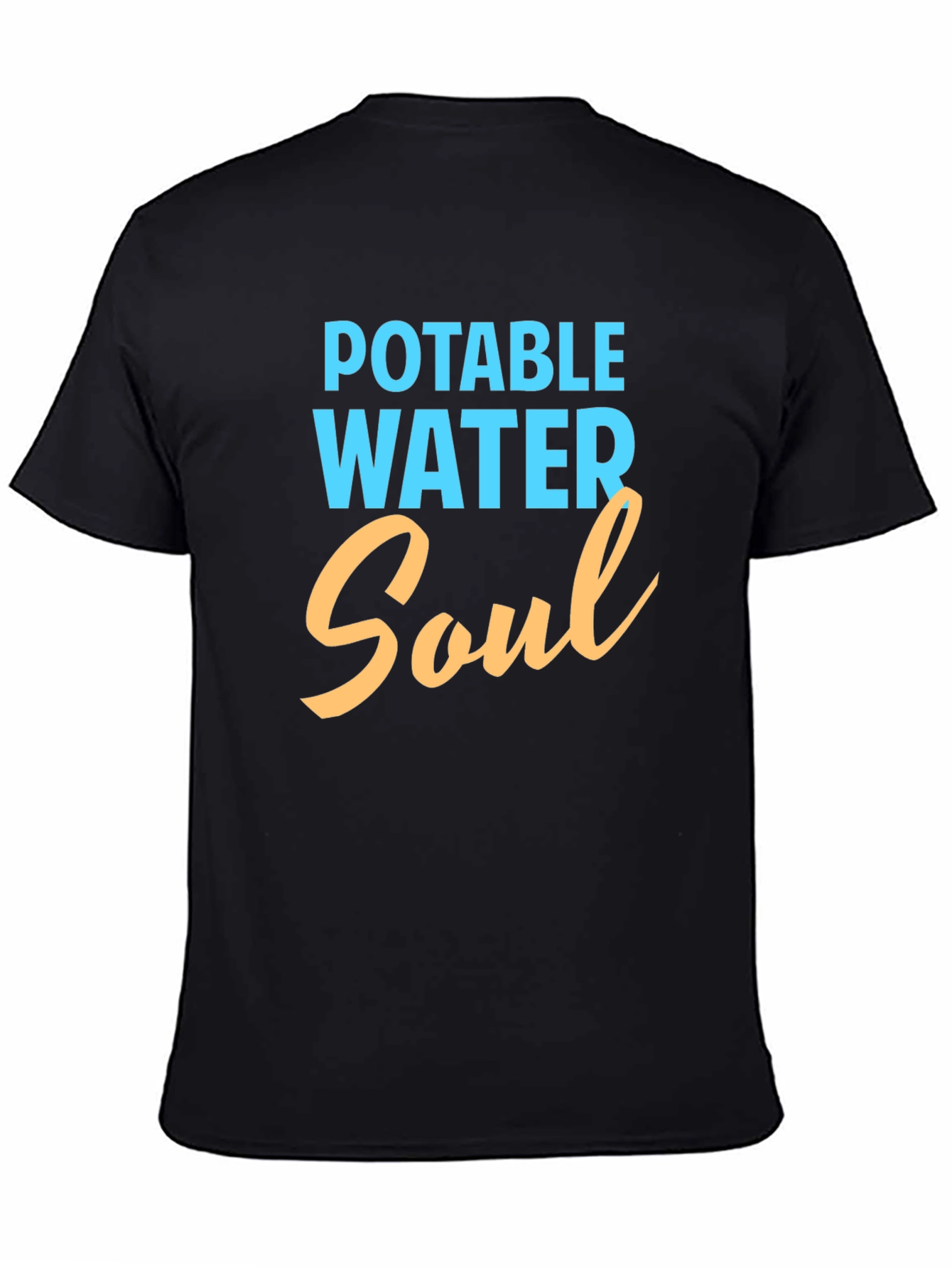 Potable Water Soul Black T-Shirt