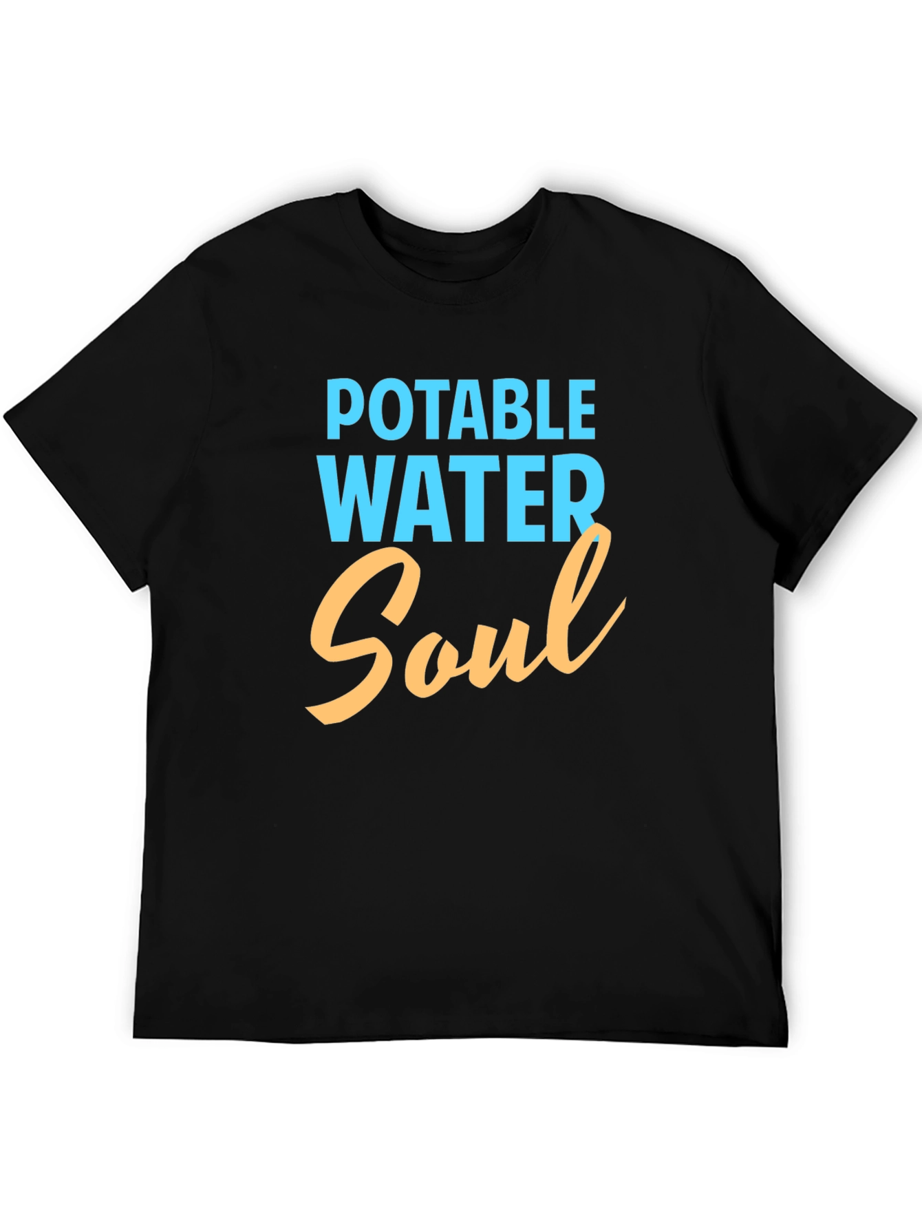 Potable Water Soul Black T-Shirt