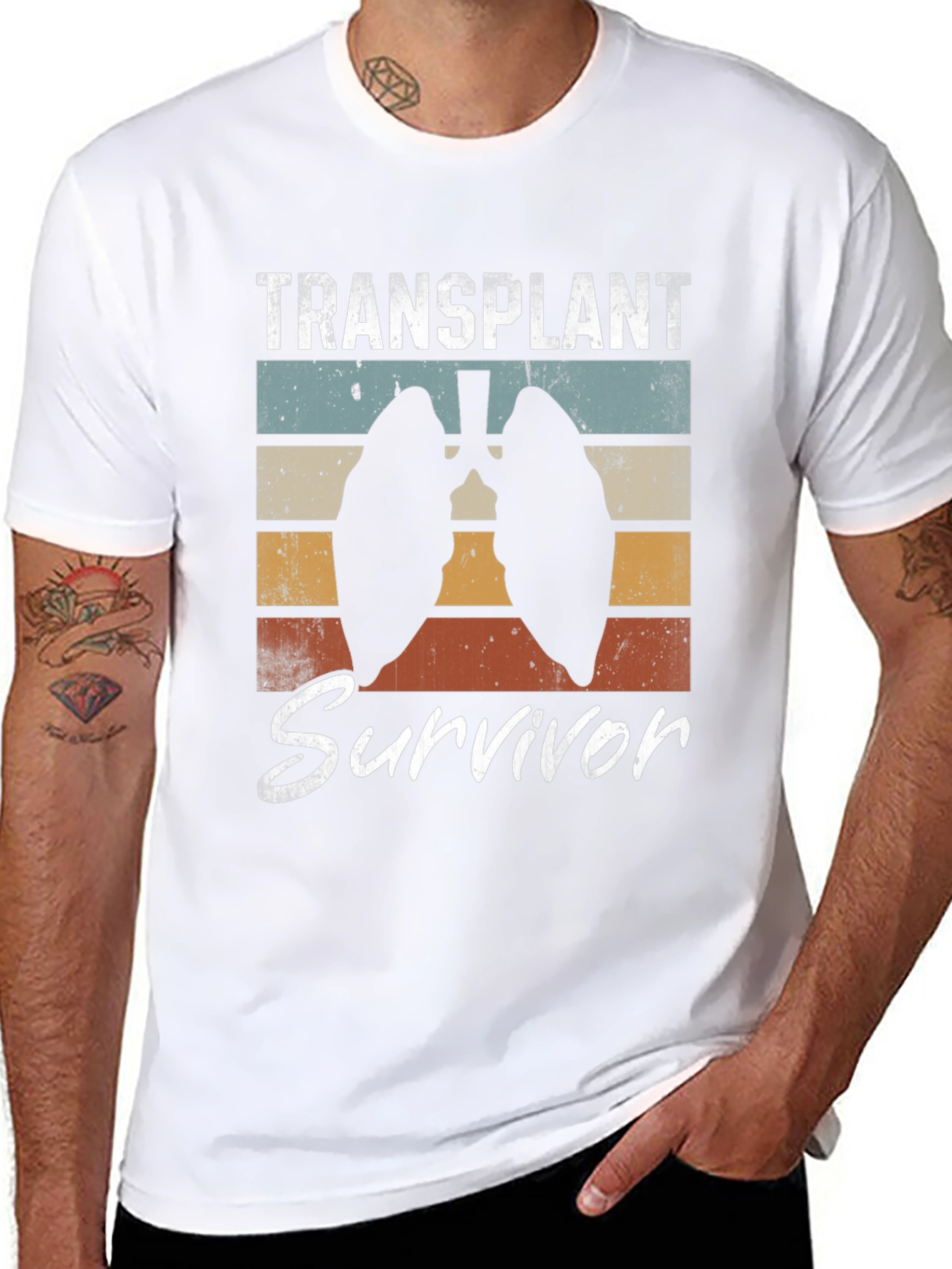 Lung Transplant Survivor Graphic Tee