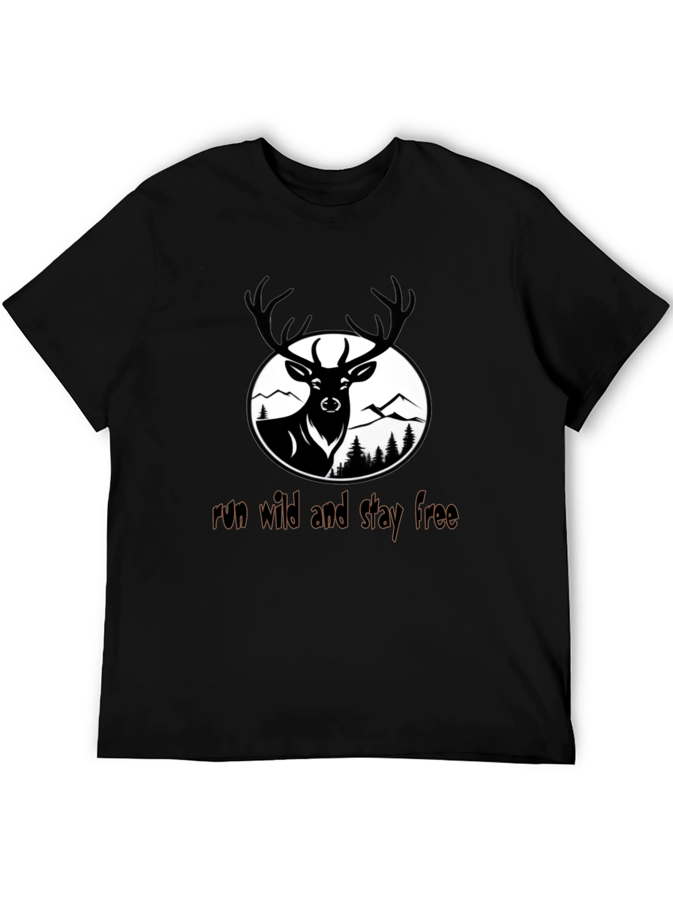 Run Wild Deer Graphic Tee