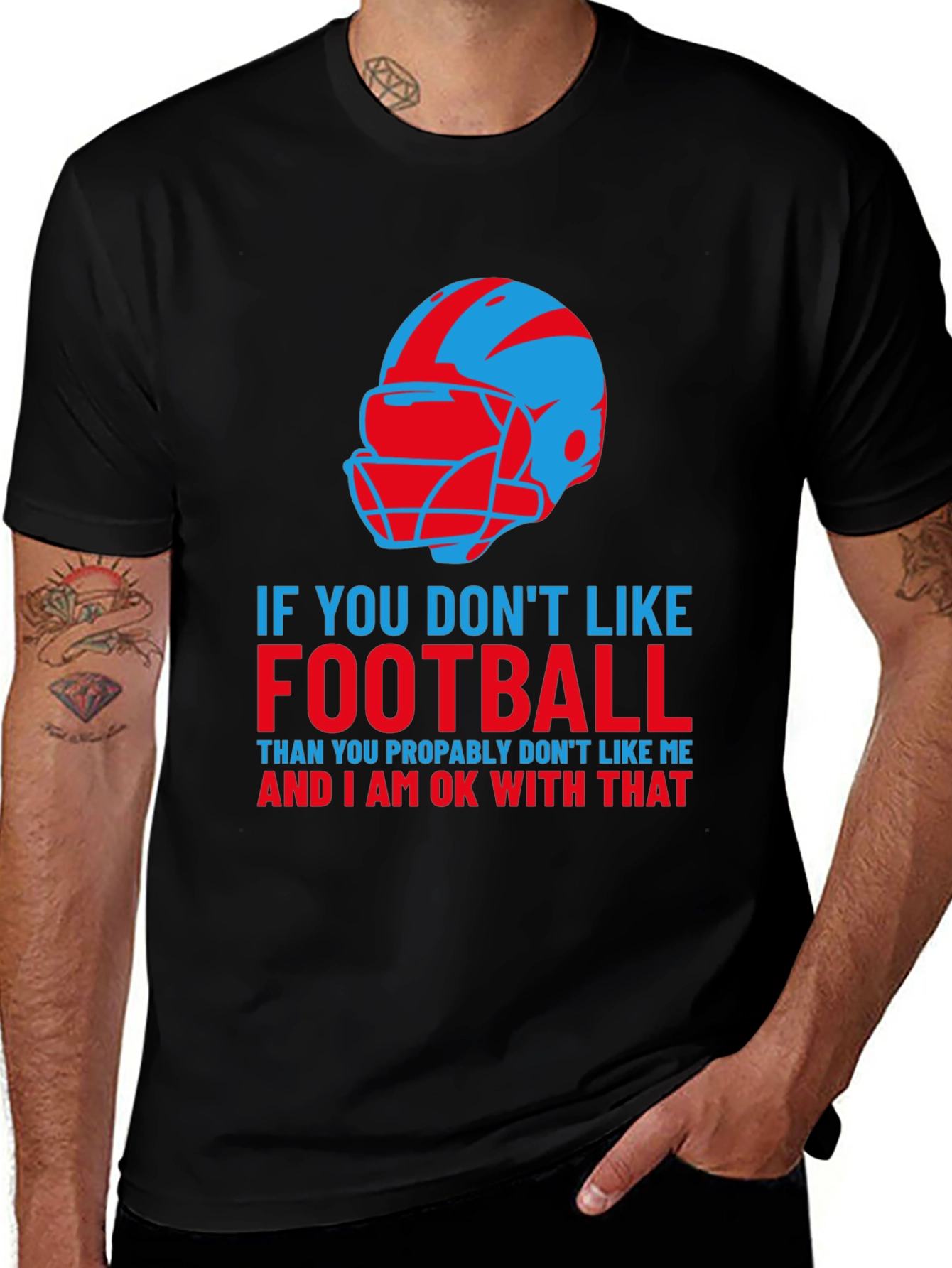 Football Fan T-Shirt - Sporty Graphic Tee