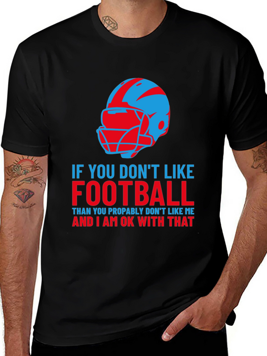 Football Fan T-Shirt - Sporty Graphic Tee