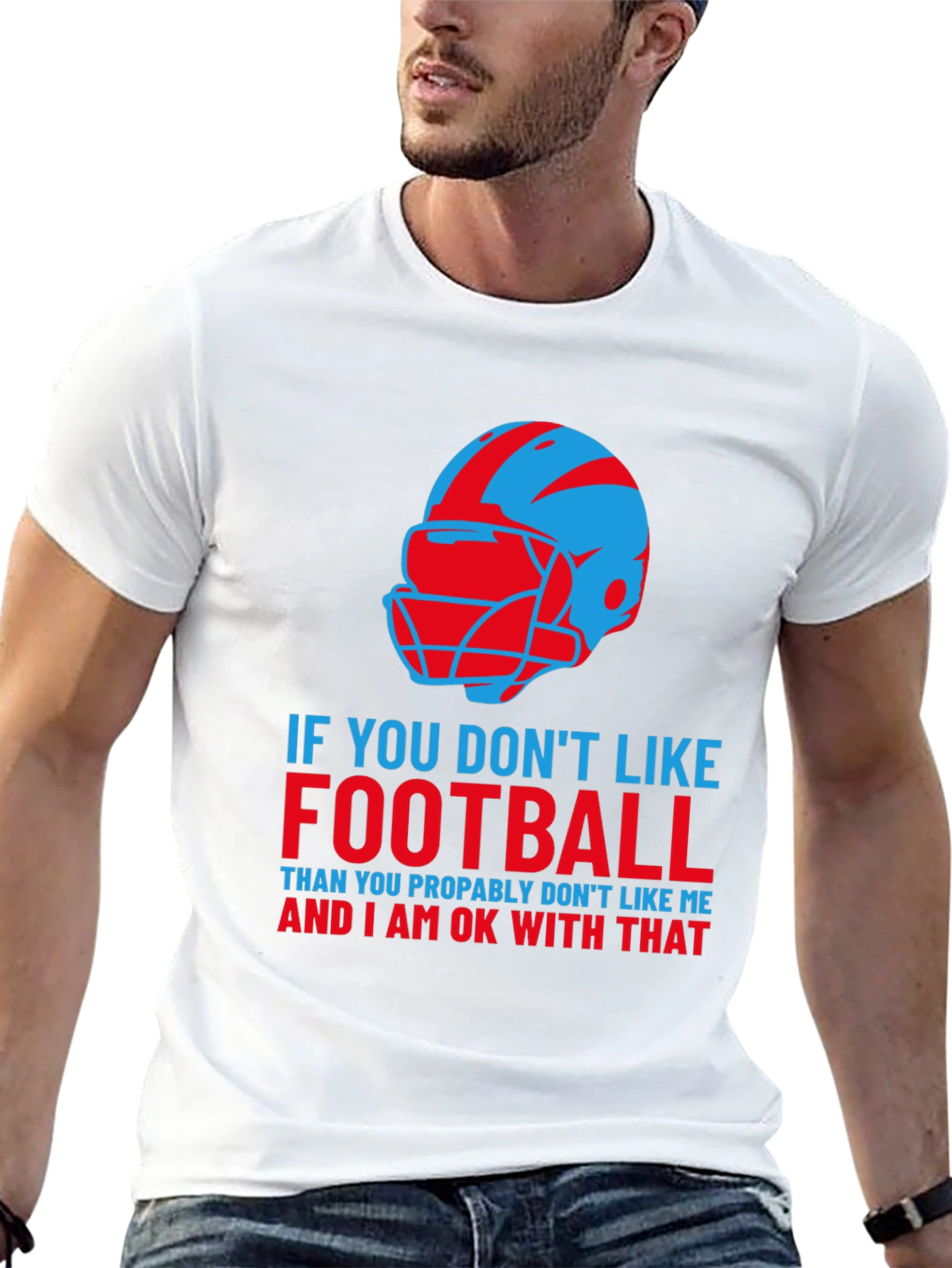Football Fan T-Shirt - Sporty Graphic Tee