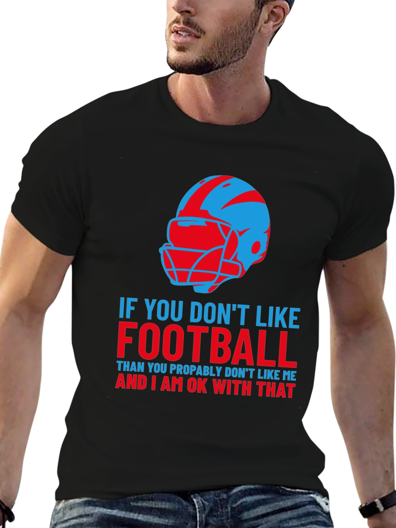 Football Fan T-Shirt - Sporty Graphic Tee