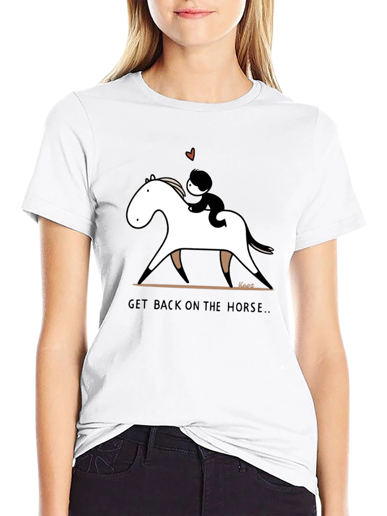 Get Back on the Horse Graphic T-Shirt