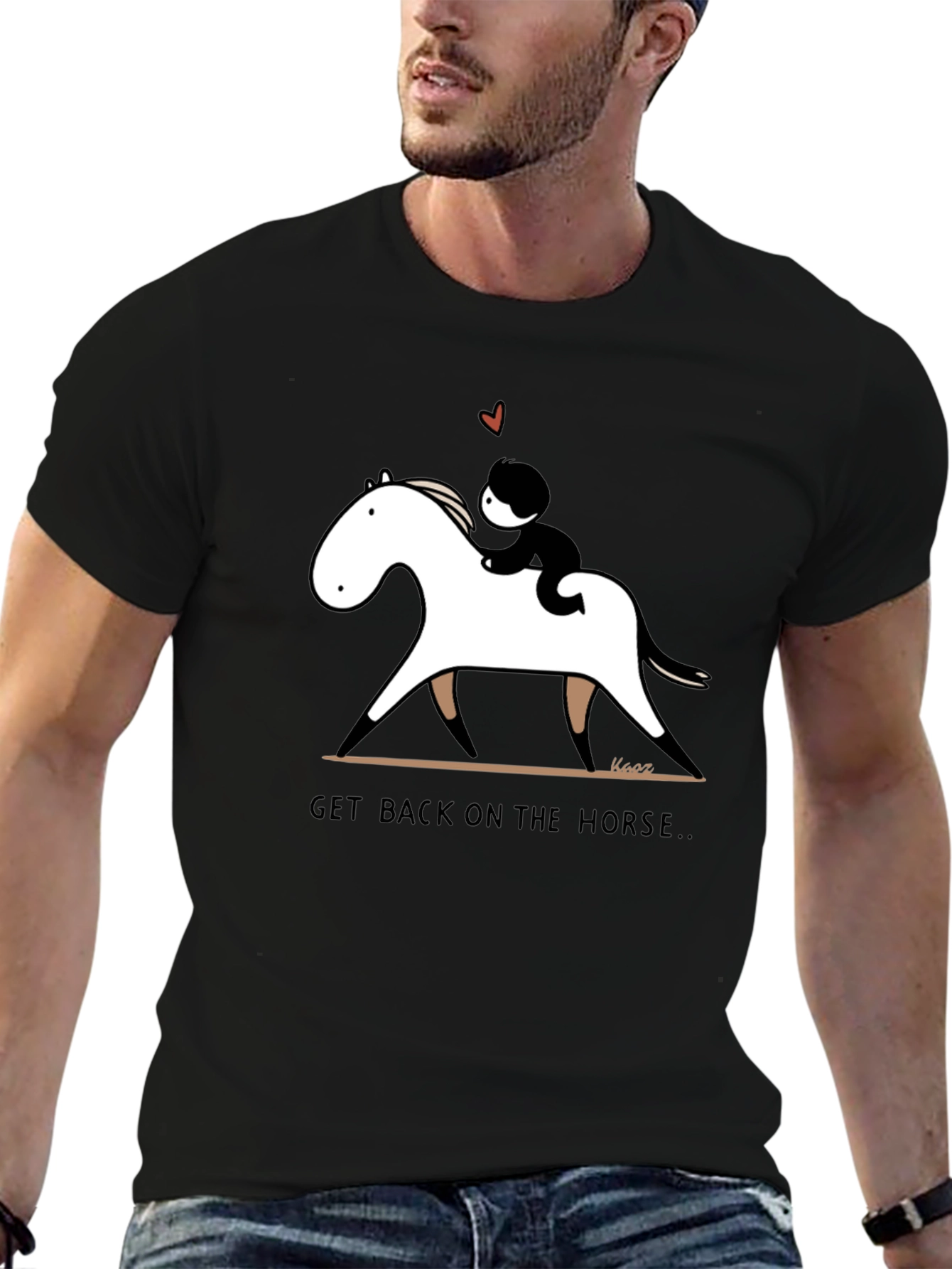 Get Back on the Horse Graphic T-Shirt