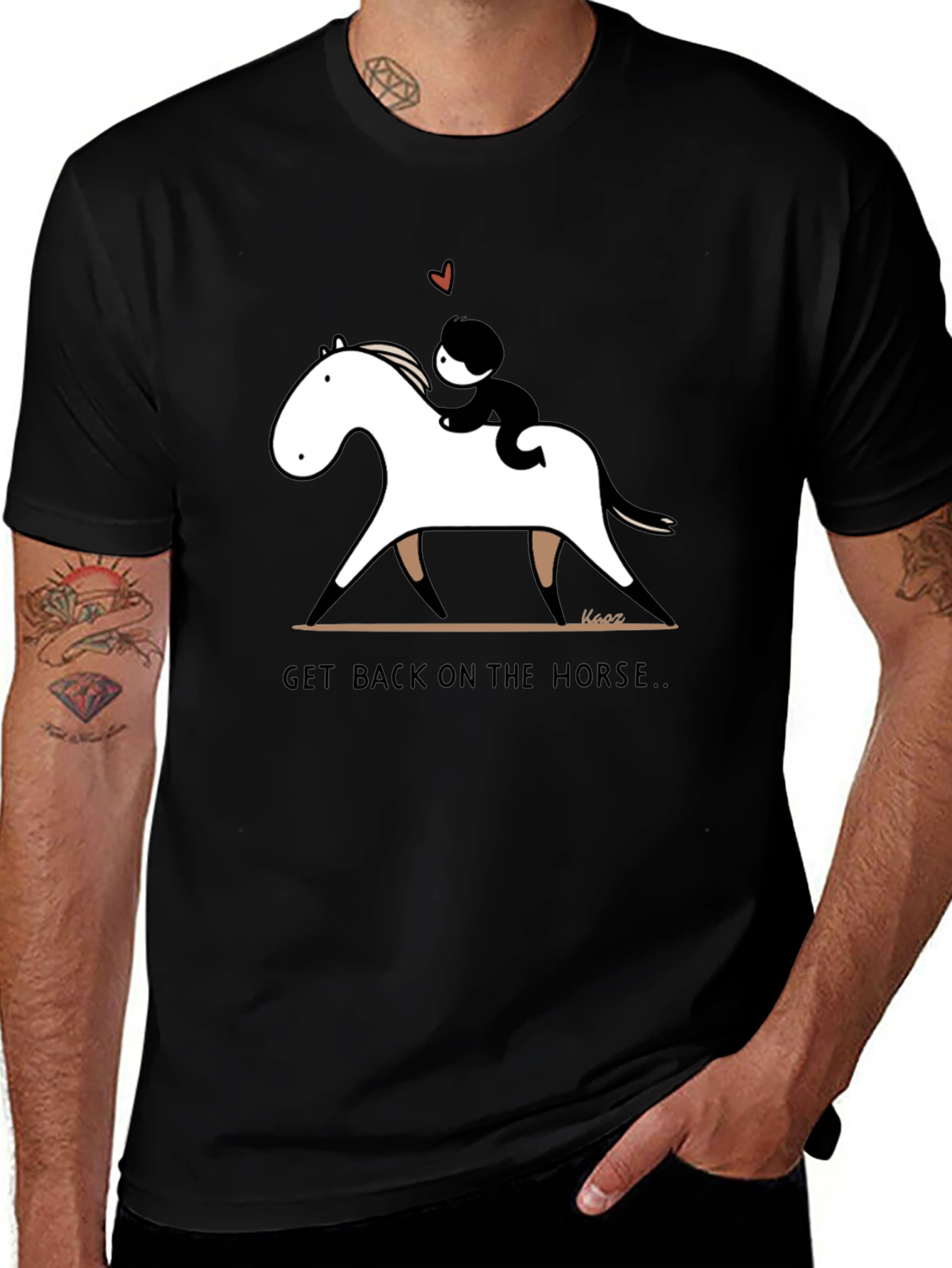 Get Back on the Horse Graphic T-Shirt