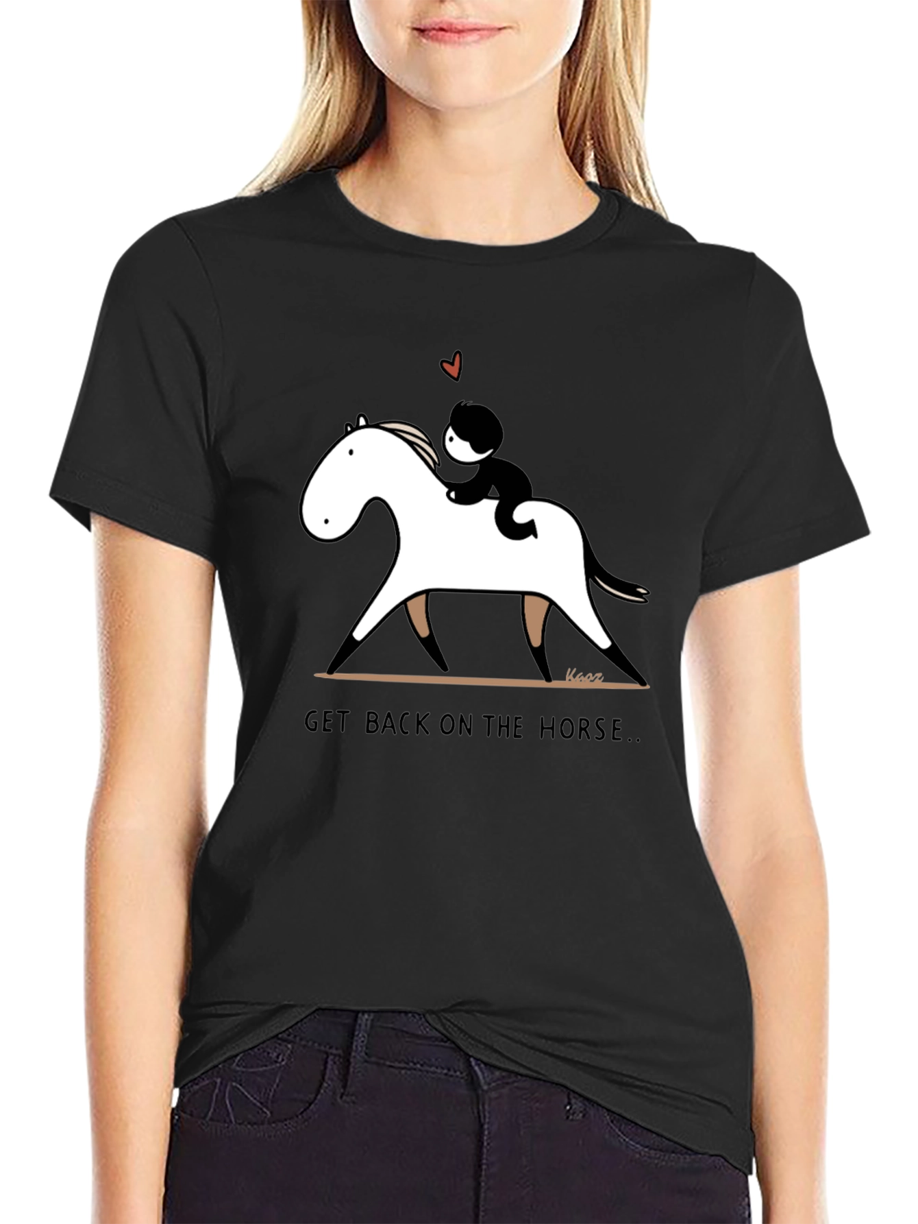 Get Back on the Horse Graphic T-Shirt