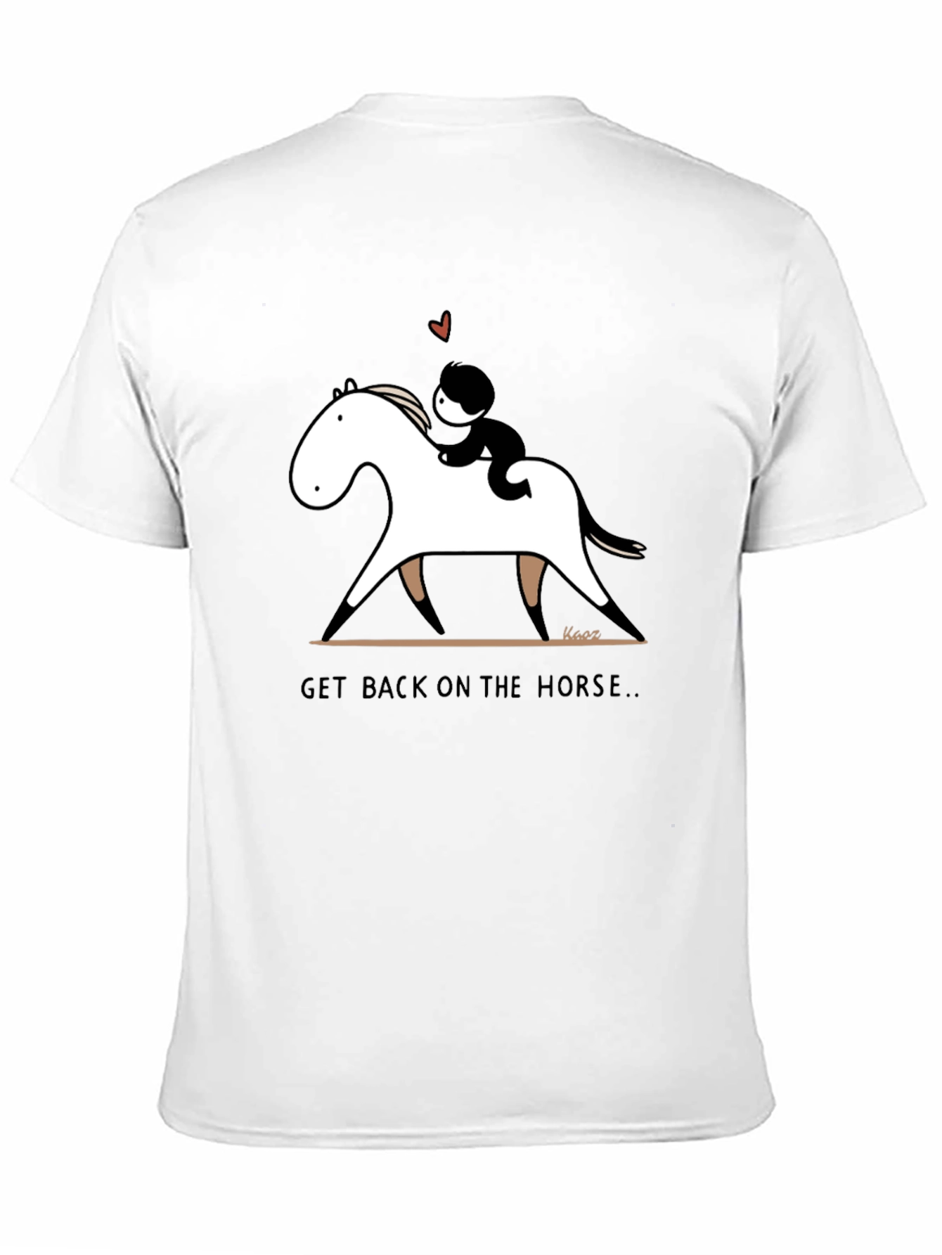 Get Back on the Horse Graphic T-Shirt