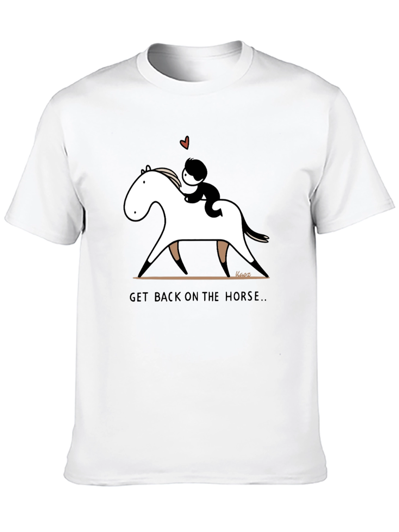 Get Back on the Horse Graphic T-Shirt