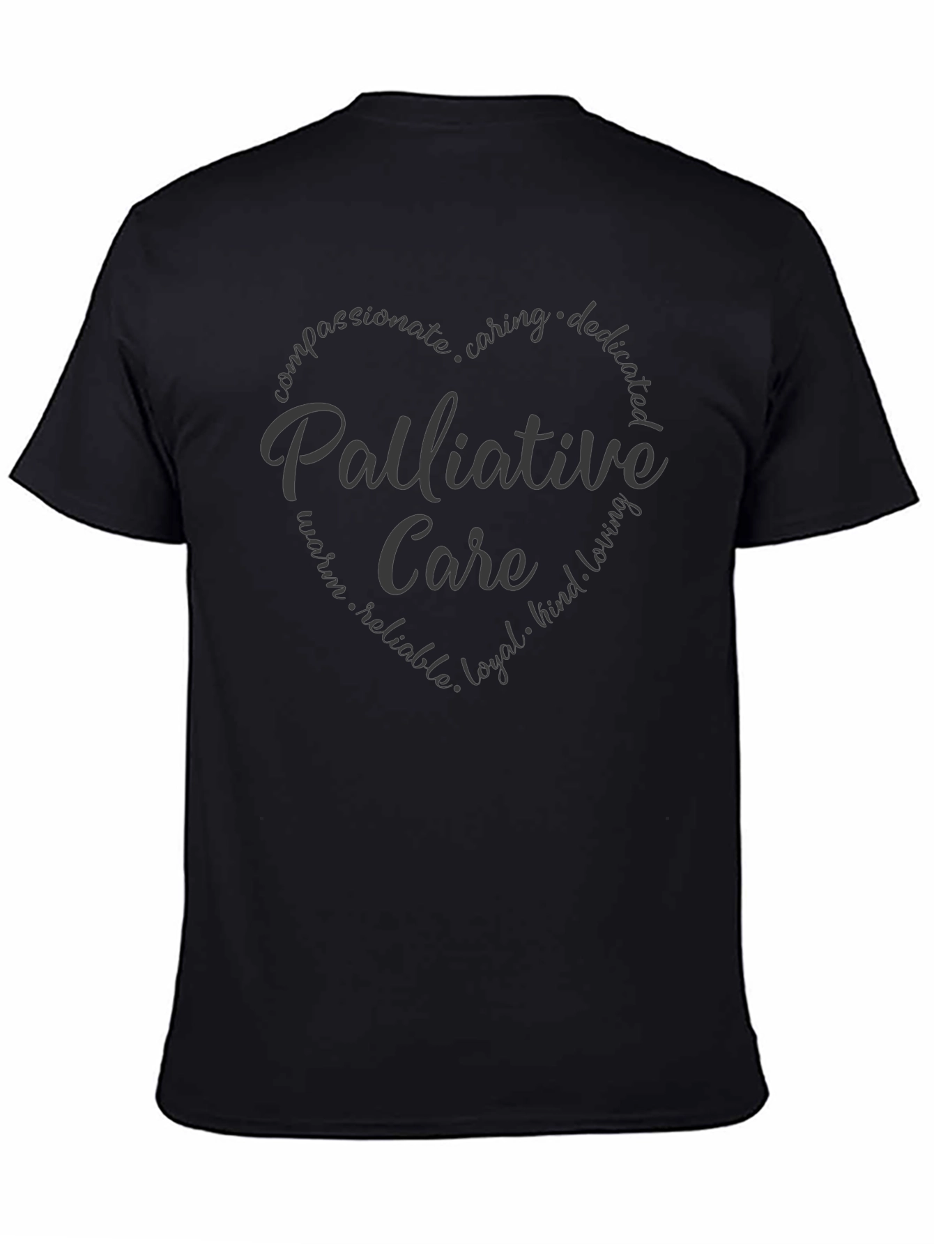 Palliative Care Heart T-Shirt - Compassionate & Caring