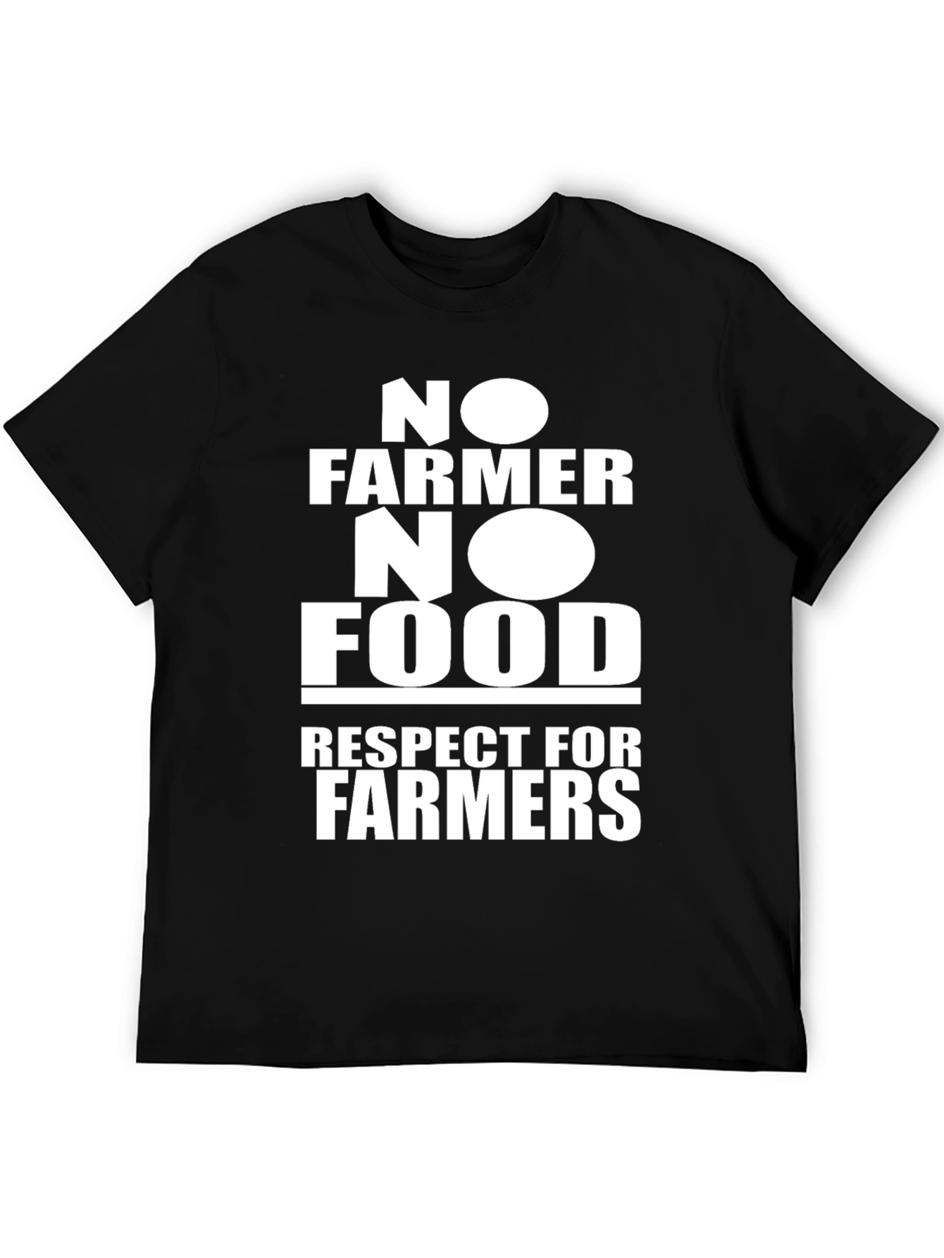 No Farmer No Food T-Shirt - Respect Farmers