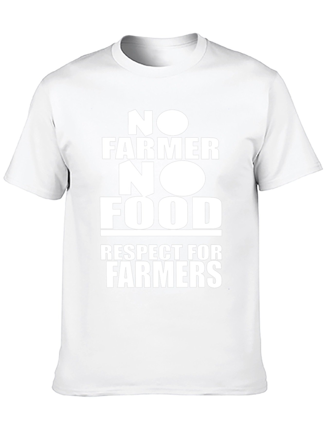No Farmer No Food T-Shirt - Respect Farmers