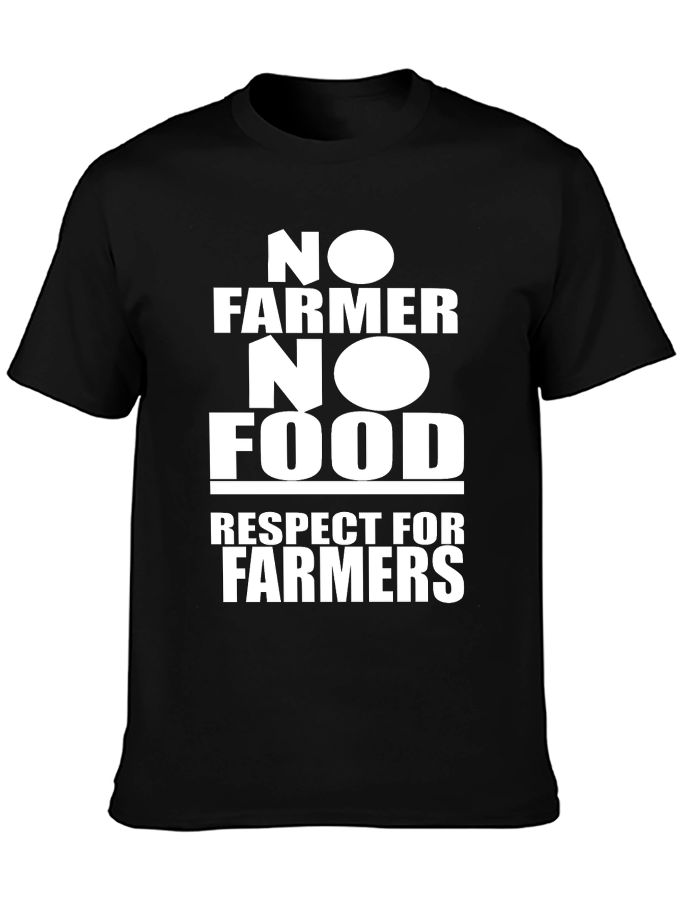 No Farmer No Food T-Shirt - Respect Farmers