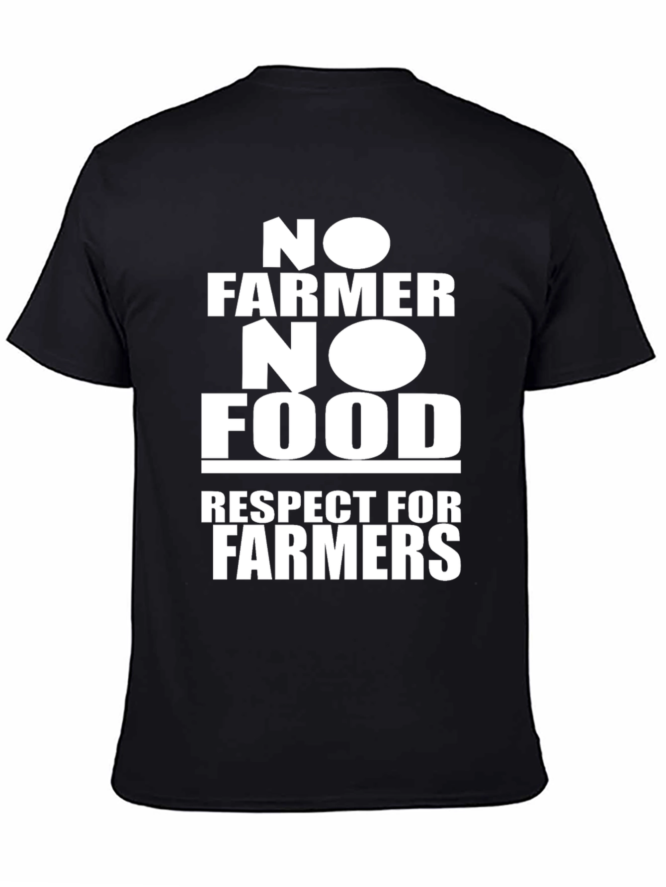 No Farmer No Food T-Shirt - Respect Farmers