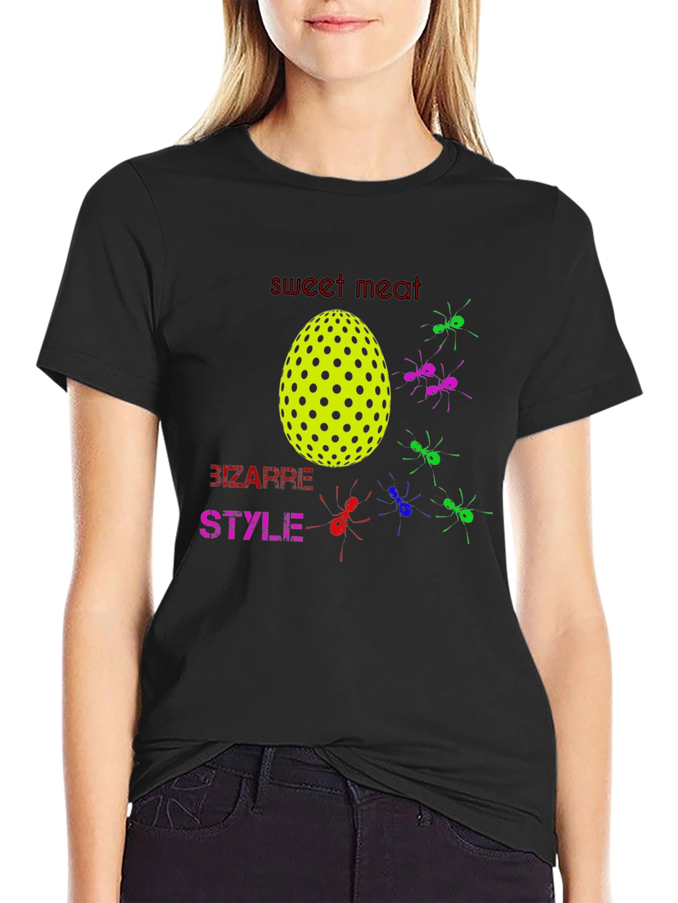 Sweet Meat Bizarre Style Graphic Tee